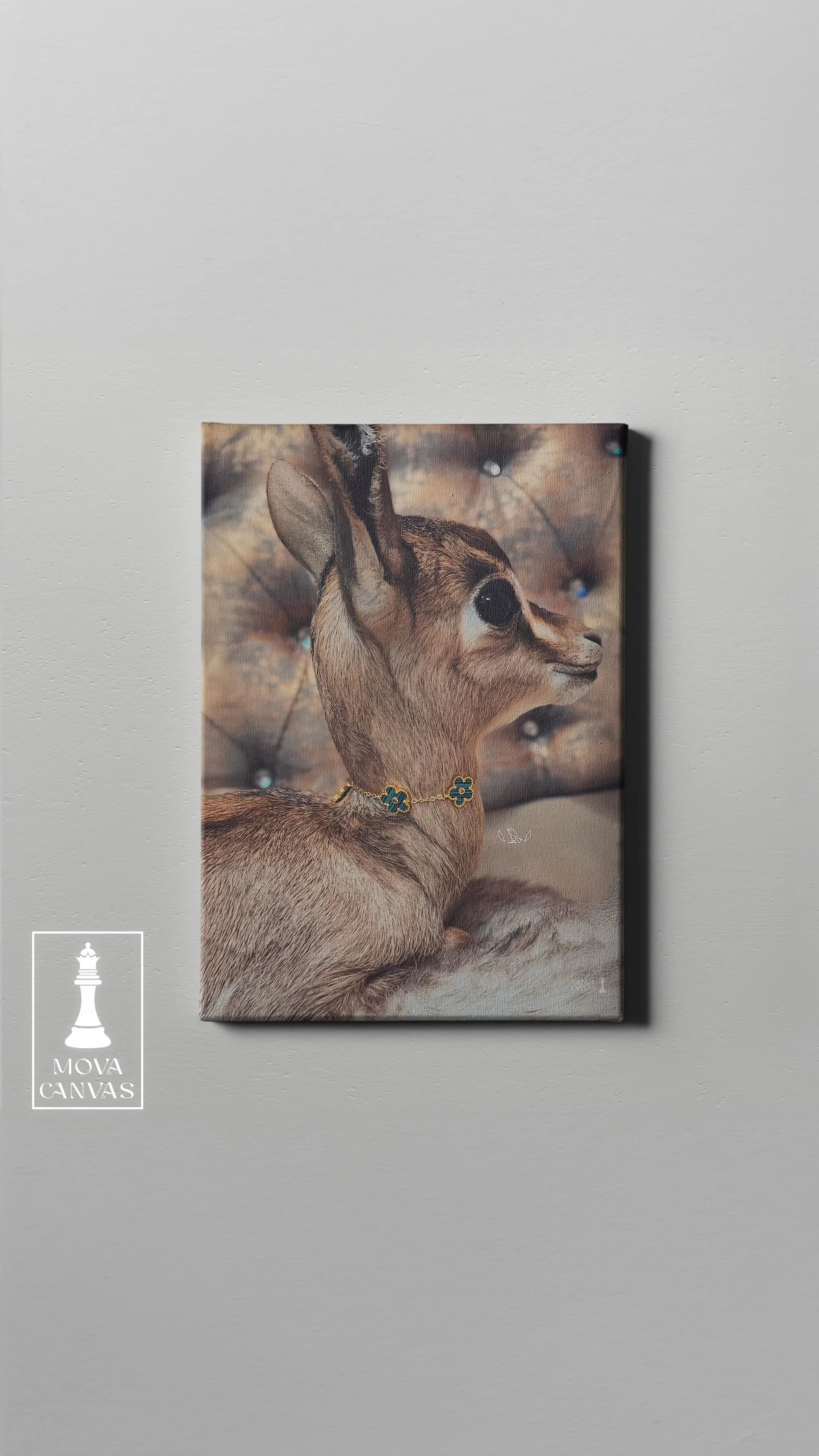 Picture Deer Hanging artwork preview 2