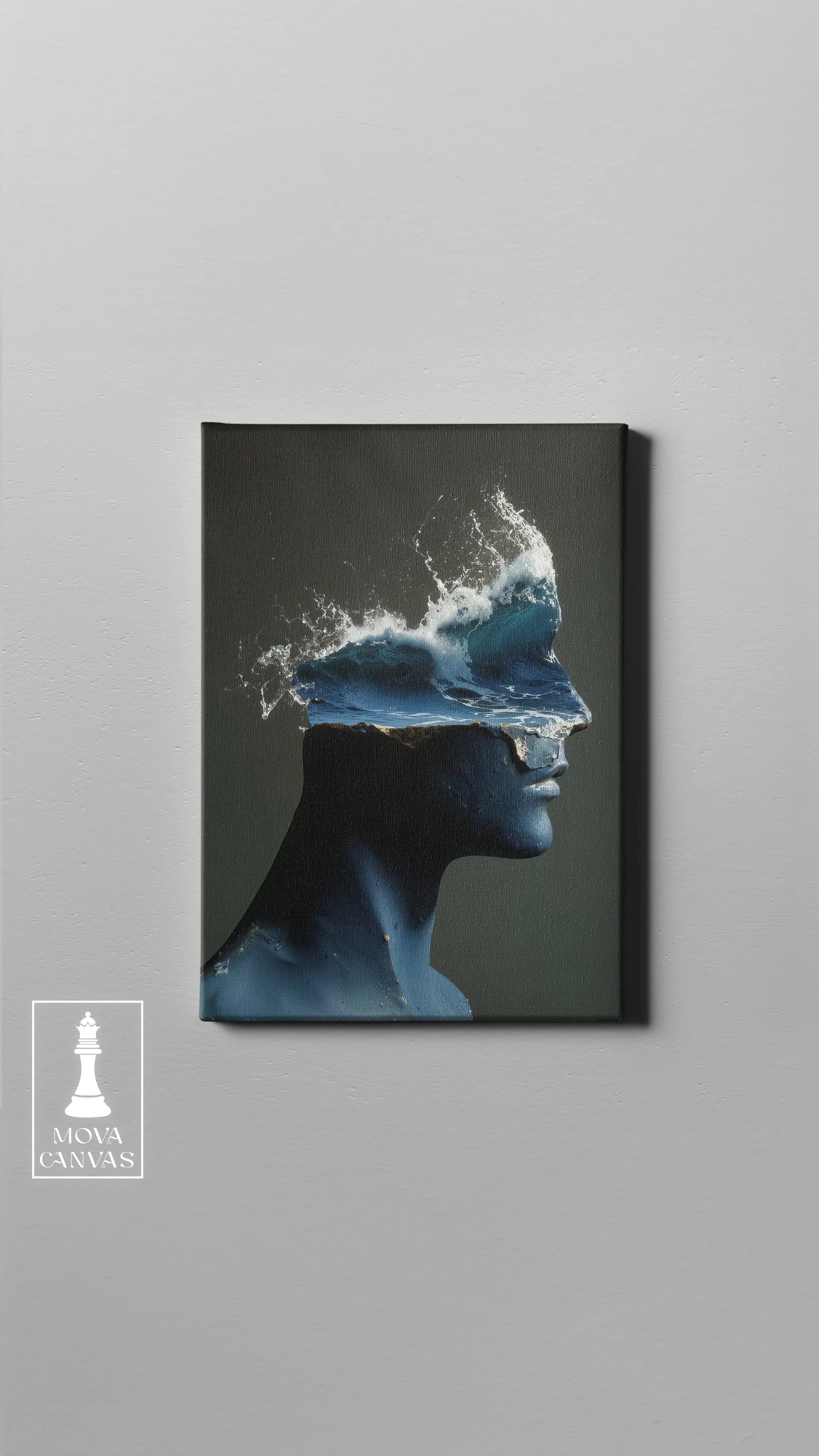 Woman Face Wave artwork preview 4