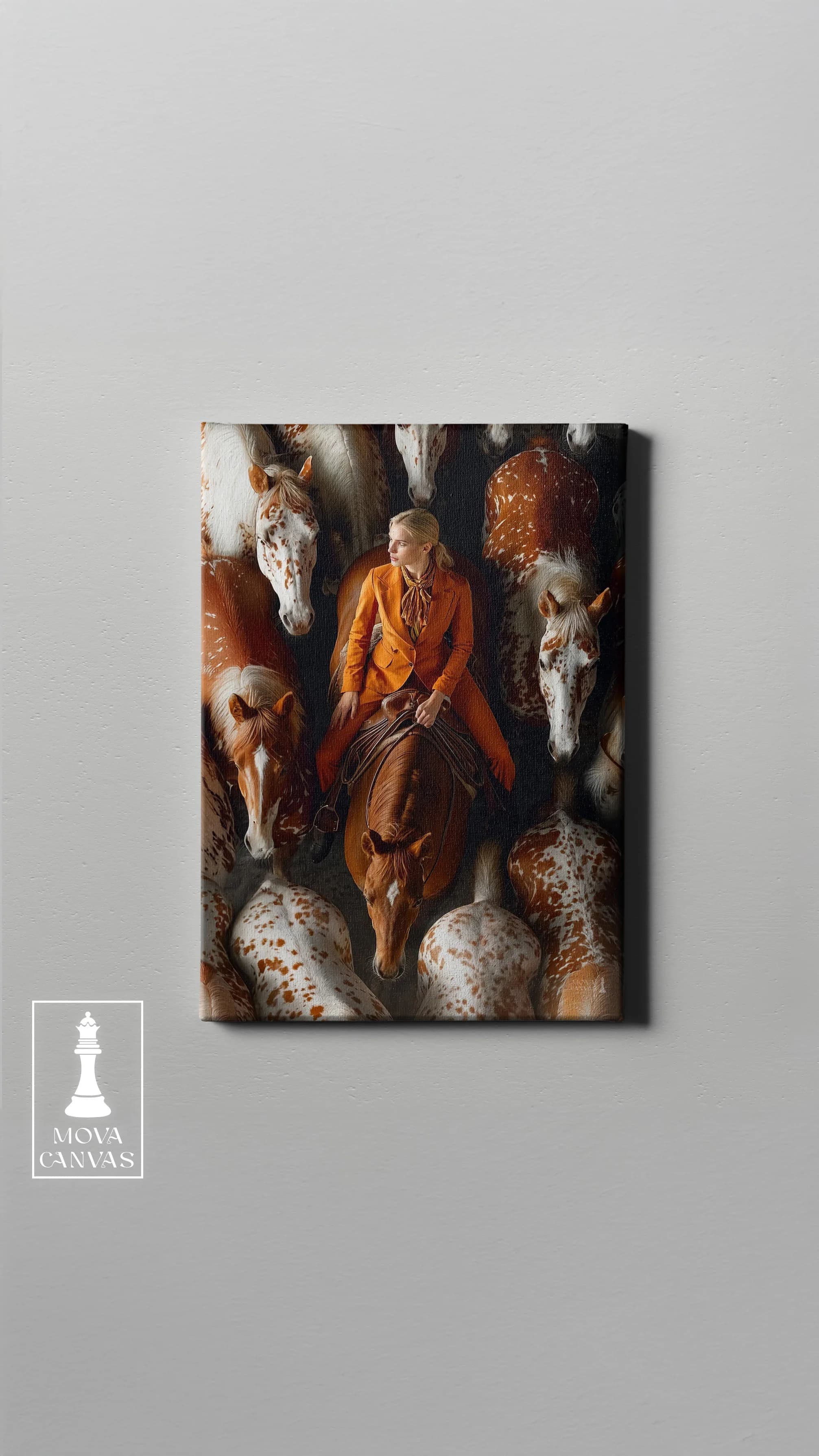 Man Riding Horse 1015 artwork preview 2