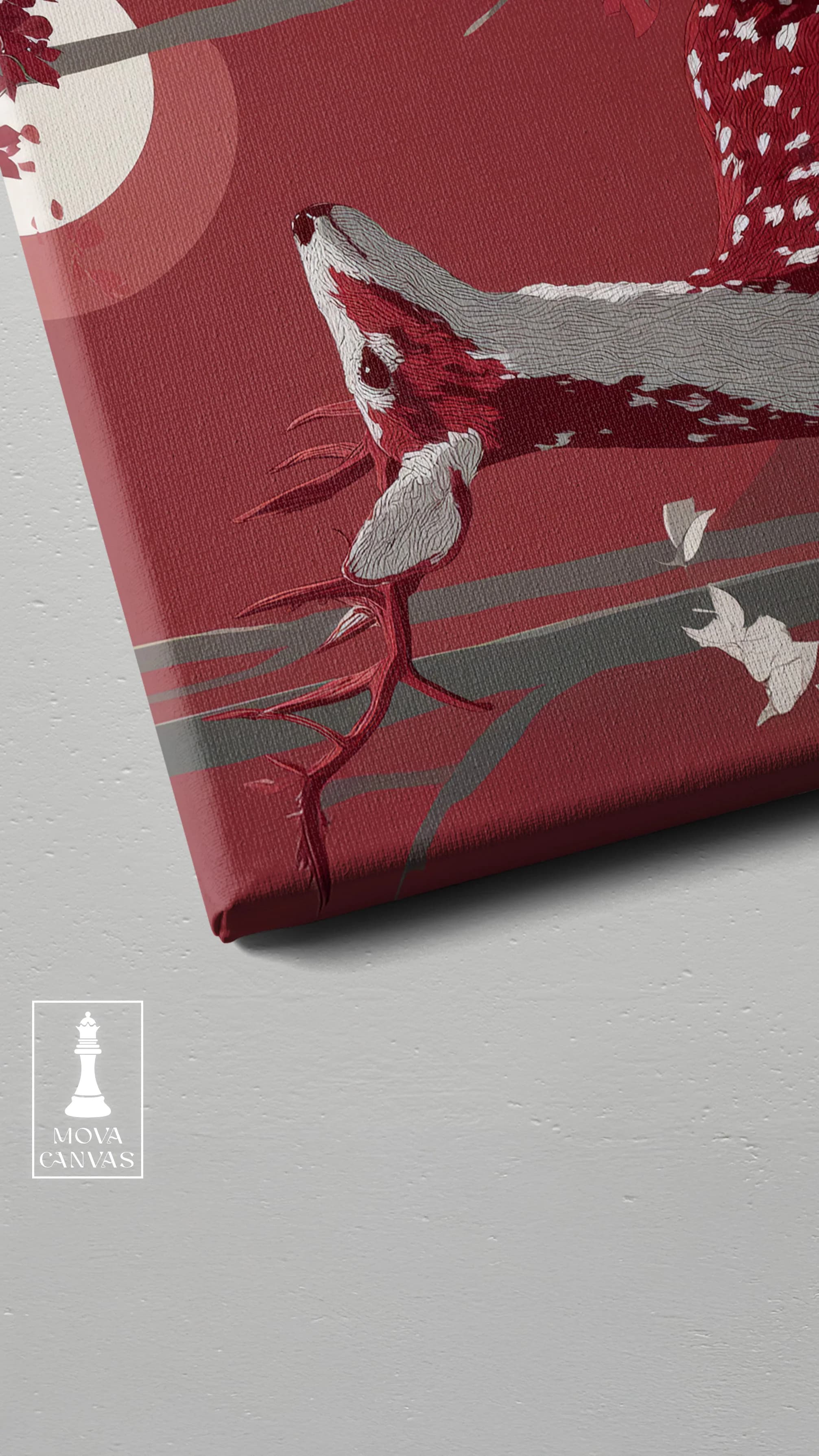 Red Background artwork preview 3