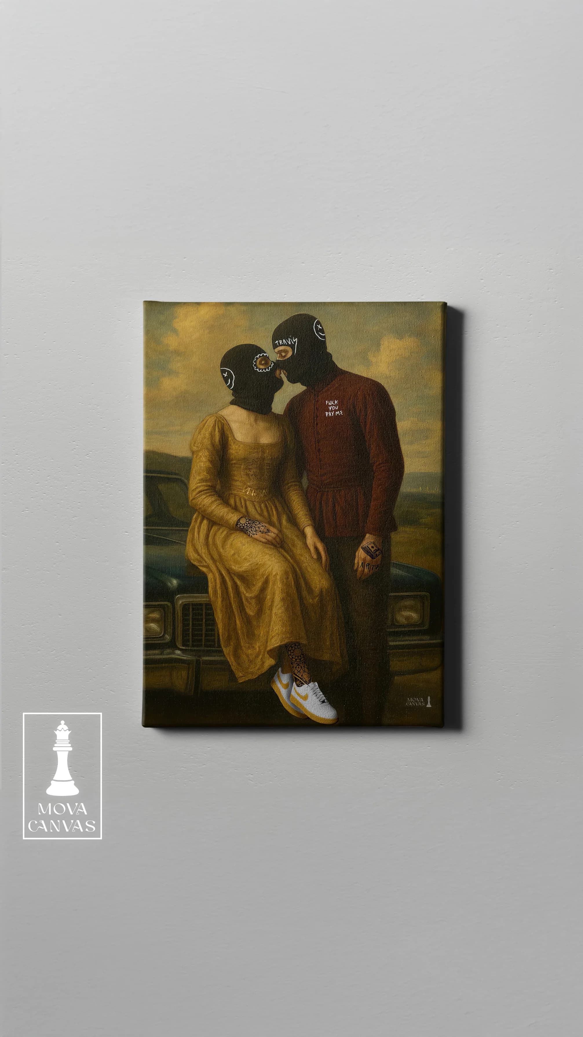 Man Woman Kissing artwork preview 2