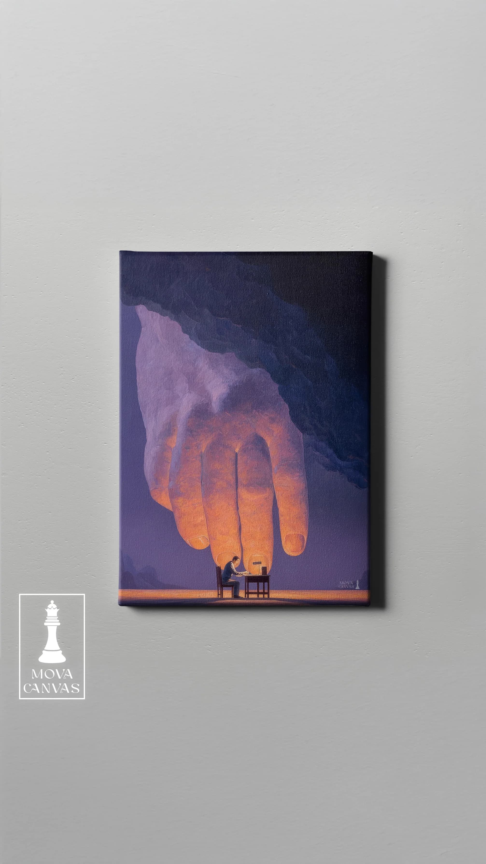 Man Sitting Bench artwork preview 2