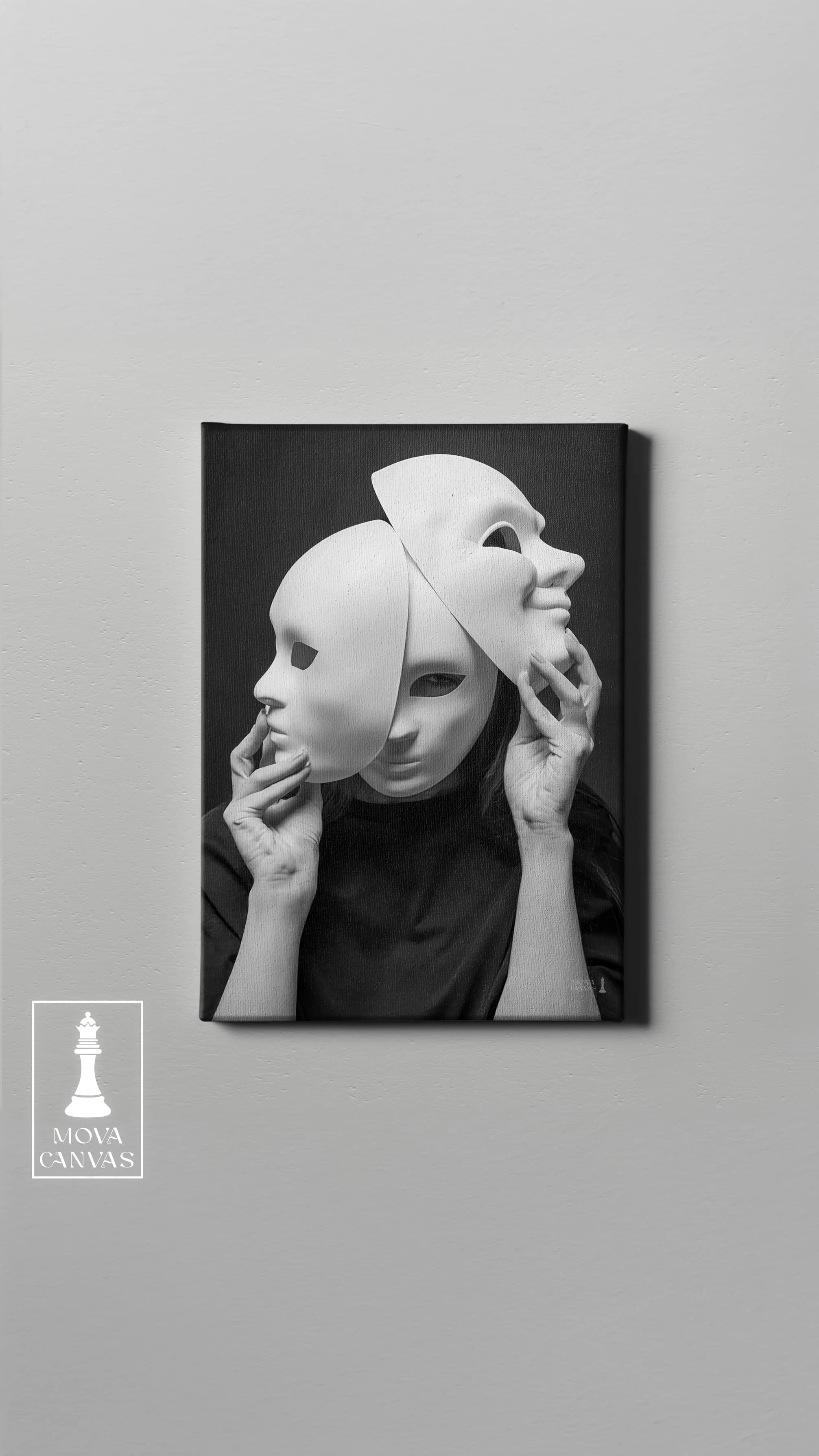 Black White Woman 1041 artwork preview 4