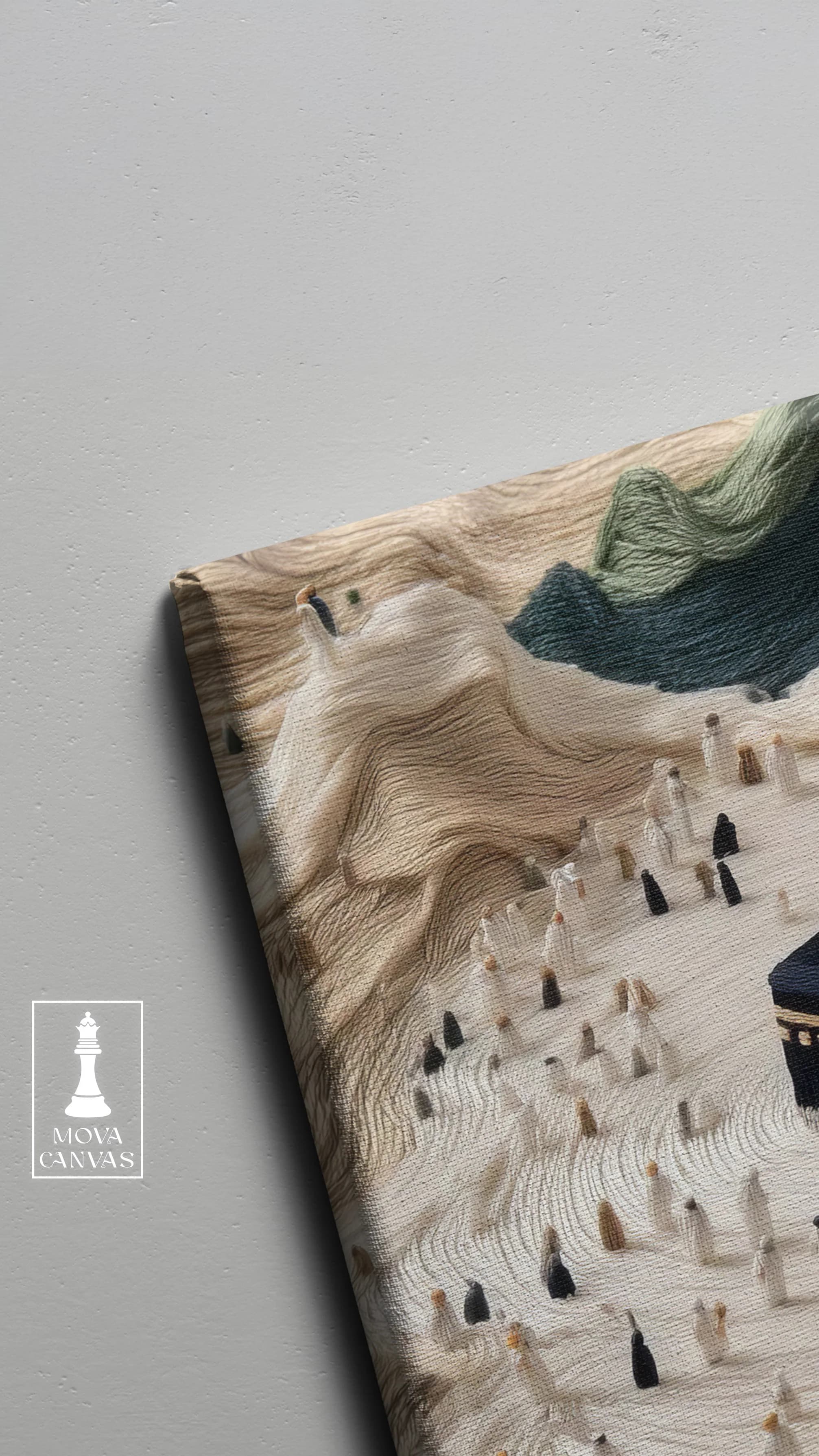 Wooden Hanging Mountain artwork preview 4