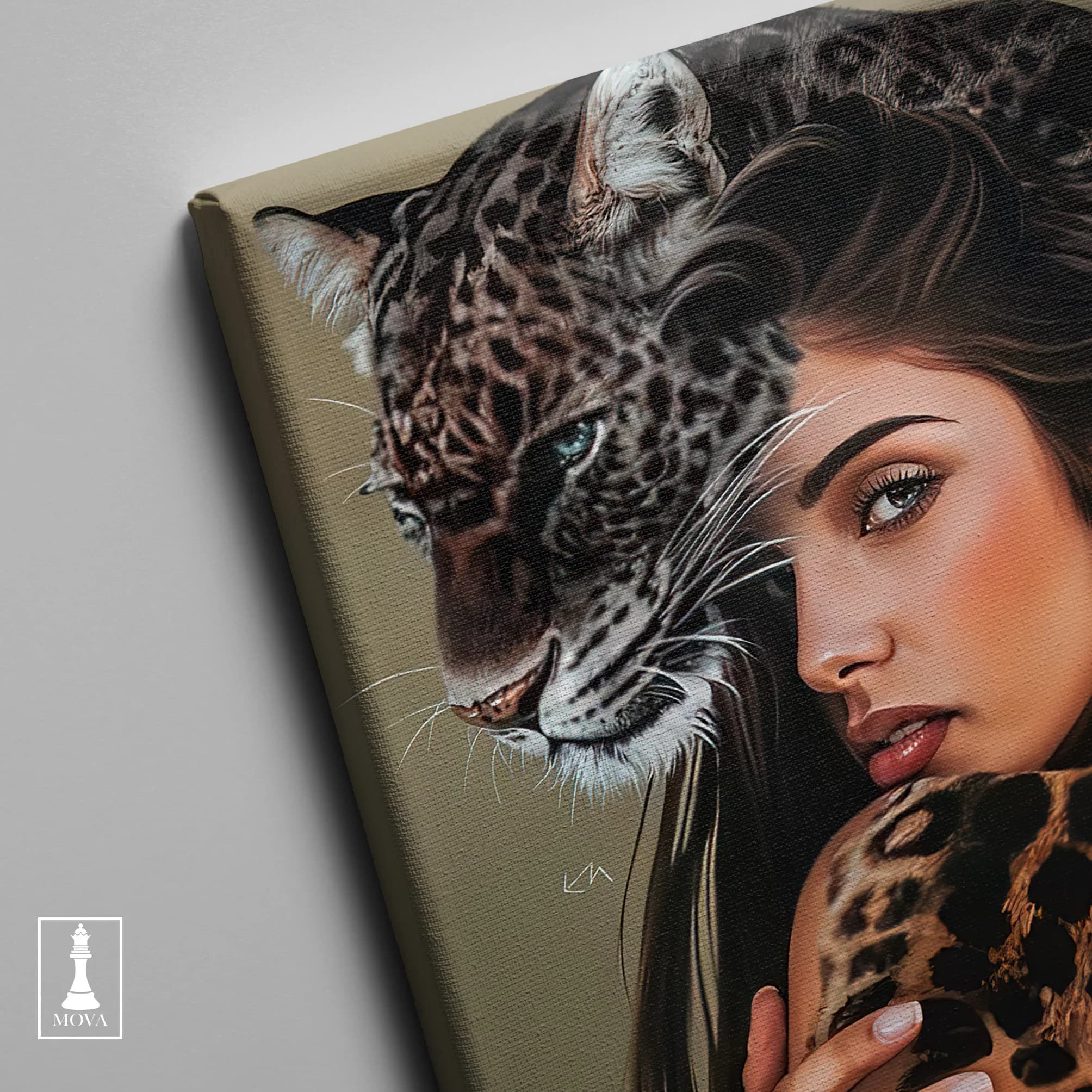 Woman Leopard Her artwork preview 3