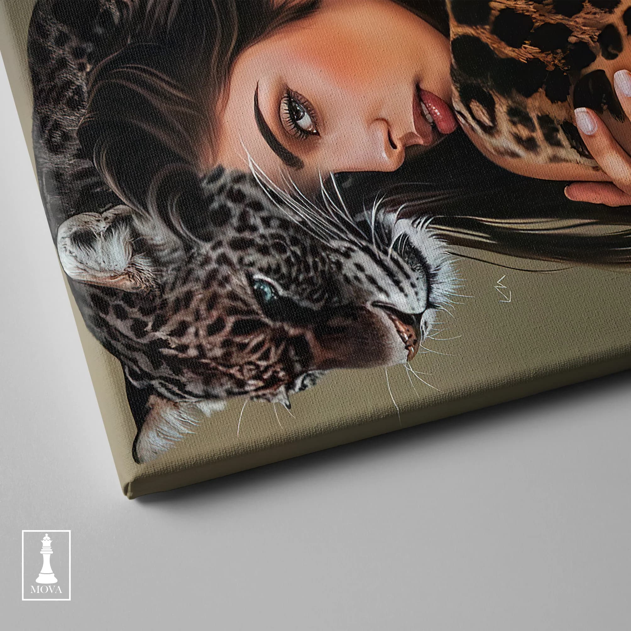 Woman Leopard Her artwork preview 4