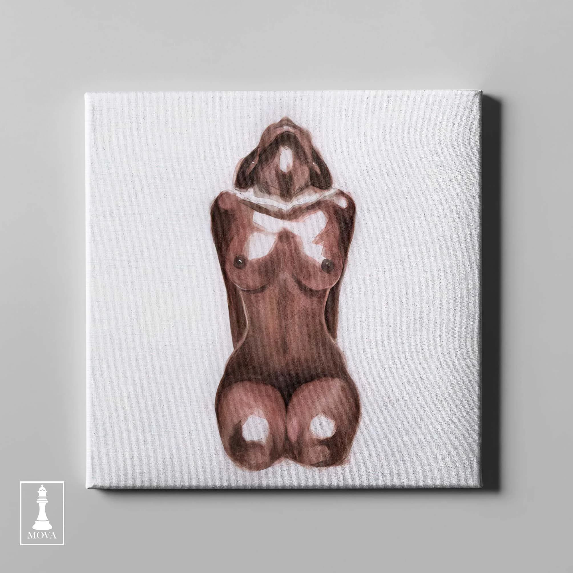 Brown White Dog artwork preview 2