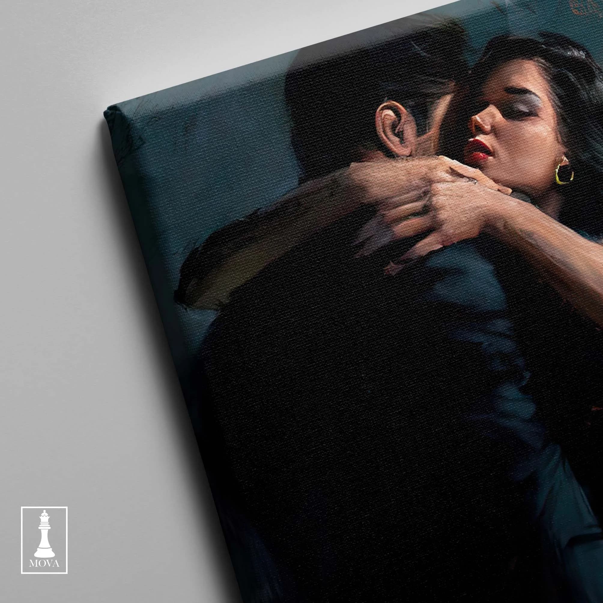 Couple Kissing Dark artwork preview 4