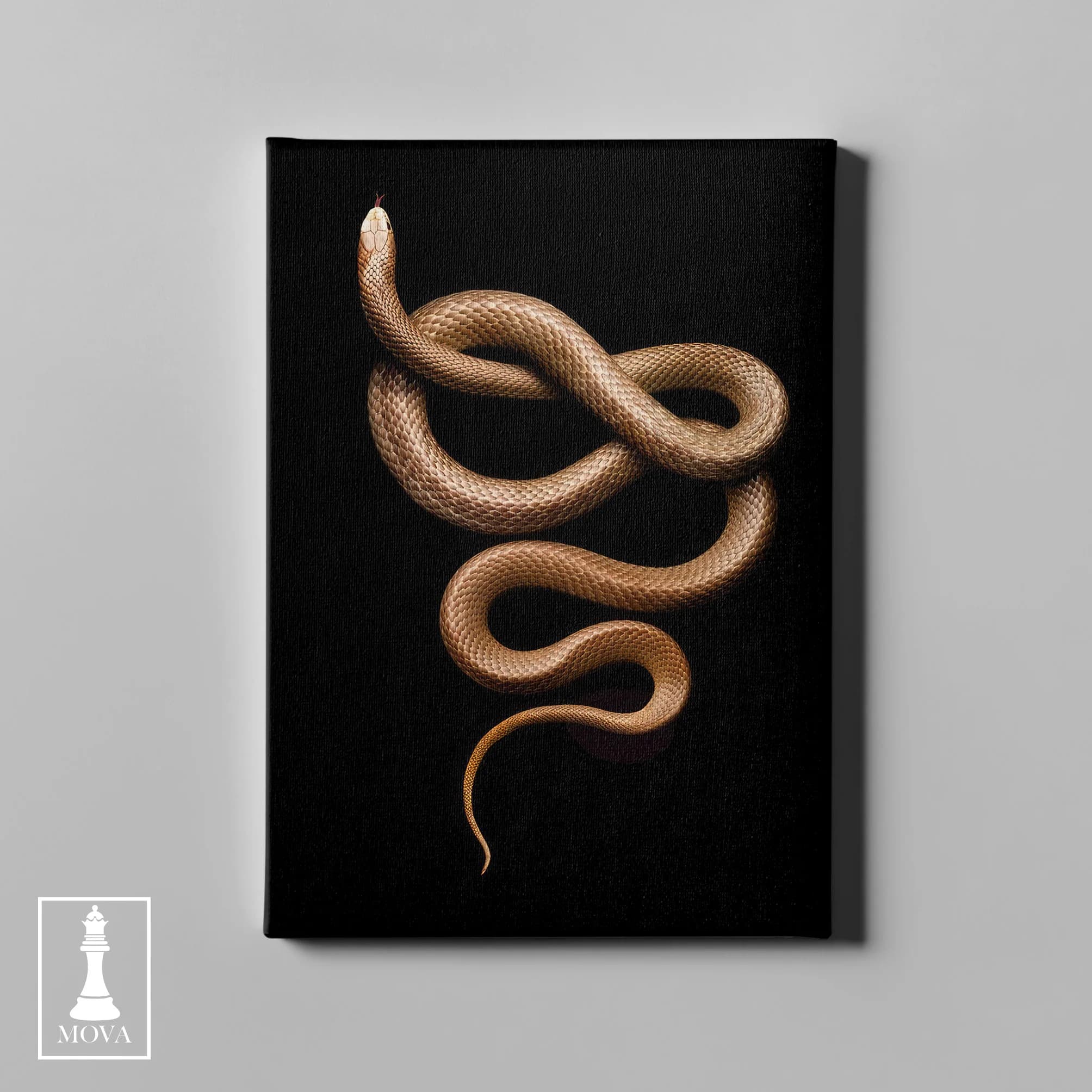 Black Gold Snake 169 artwork preview 2