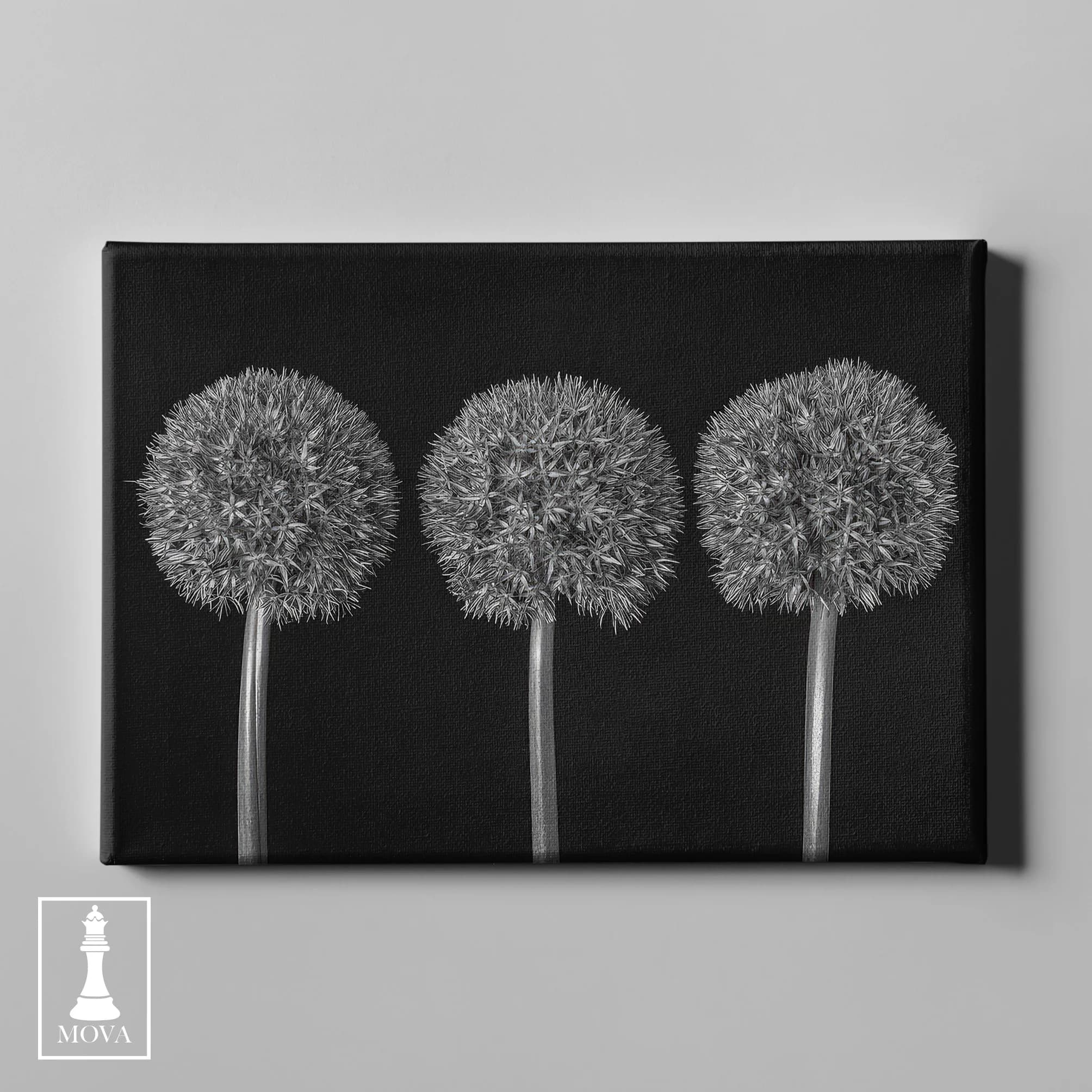 Three Dansies Black artwork preview 2