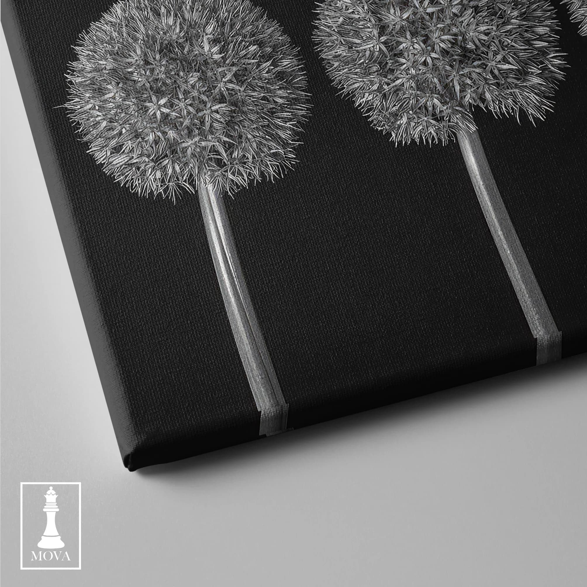 Three Dansies Black artwork preview 3