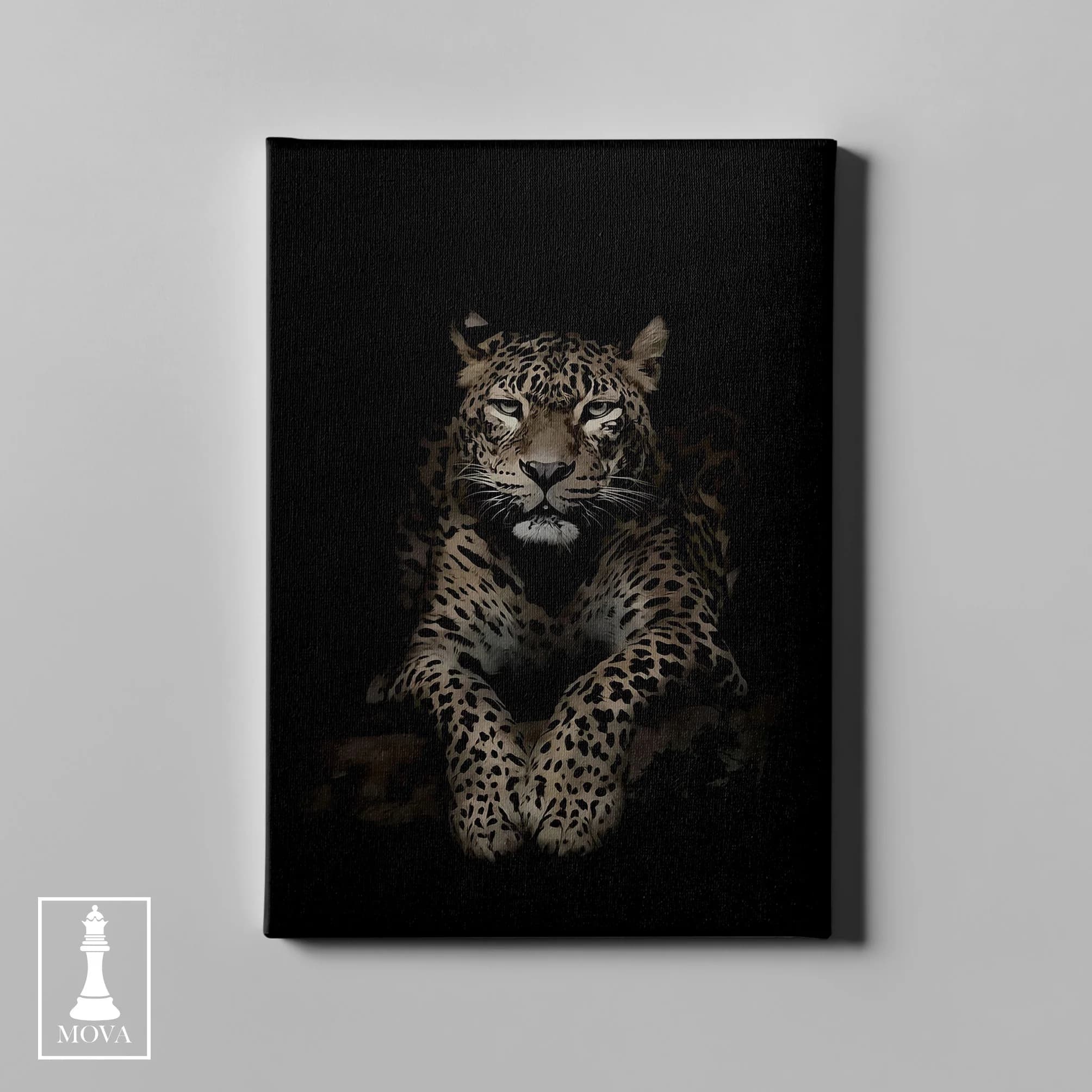 Black White Leopard 181 artwork preview 2