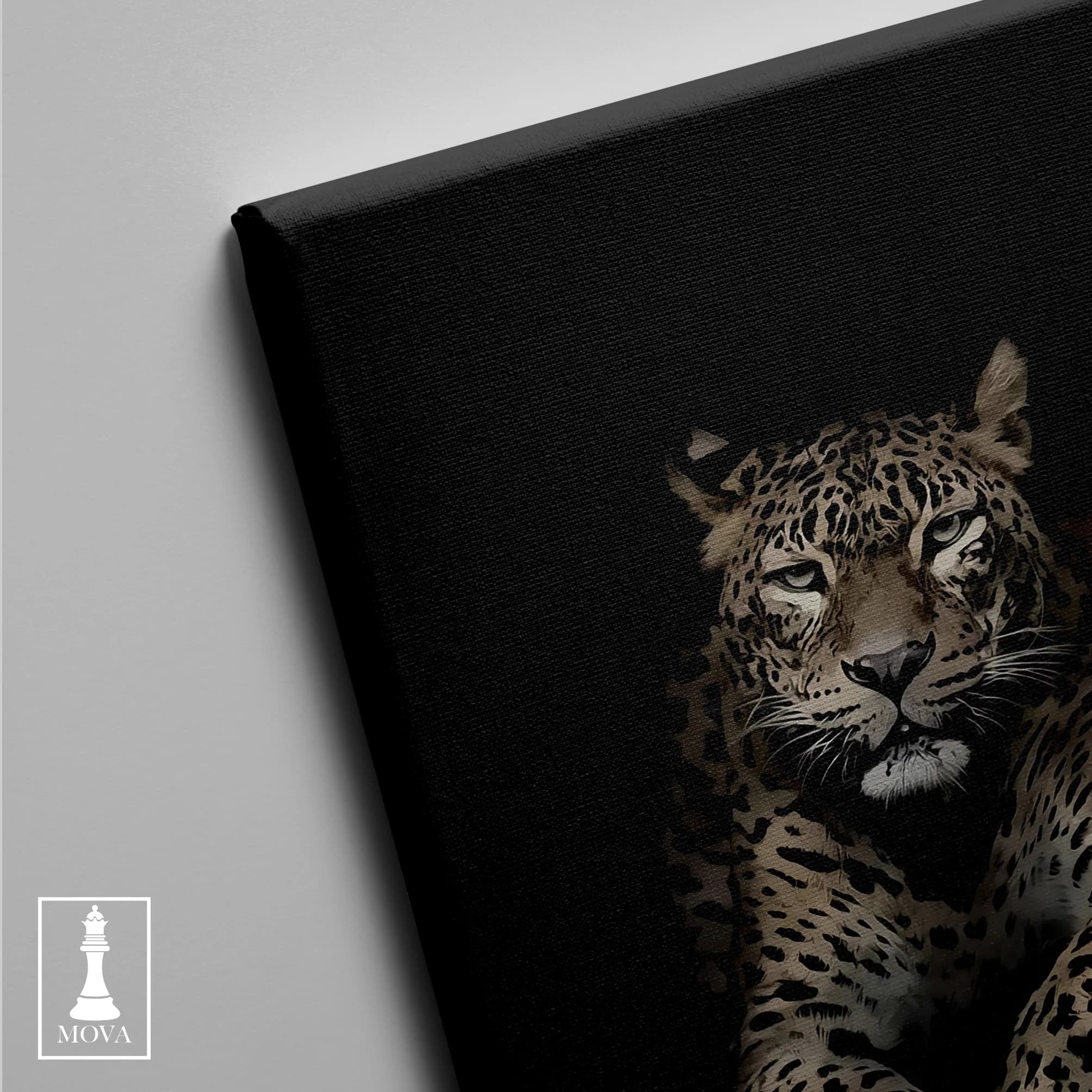 Black White Leopard 181 artwork preview 3