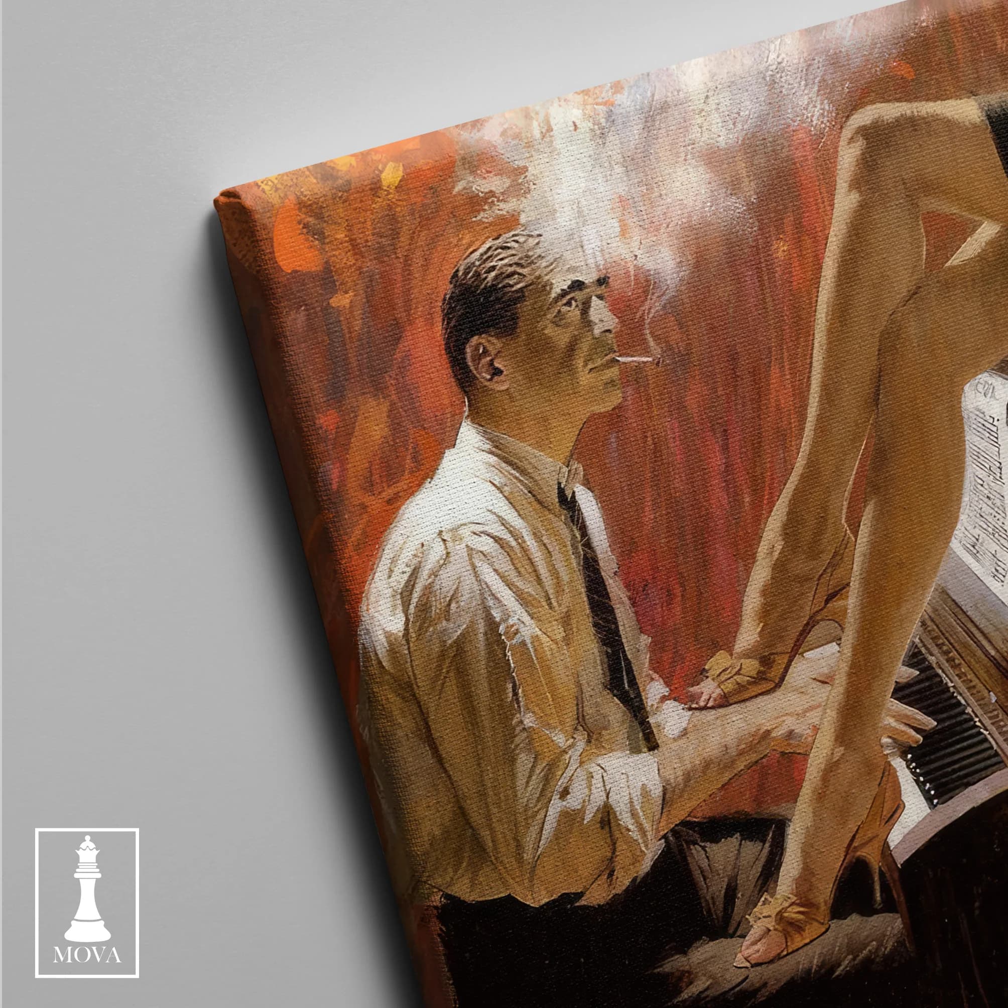 Man Playing Piano artwork preview 3