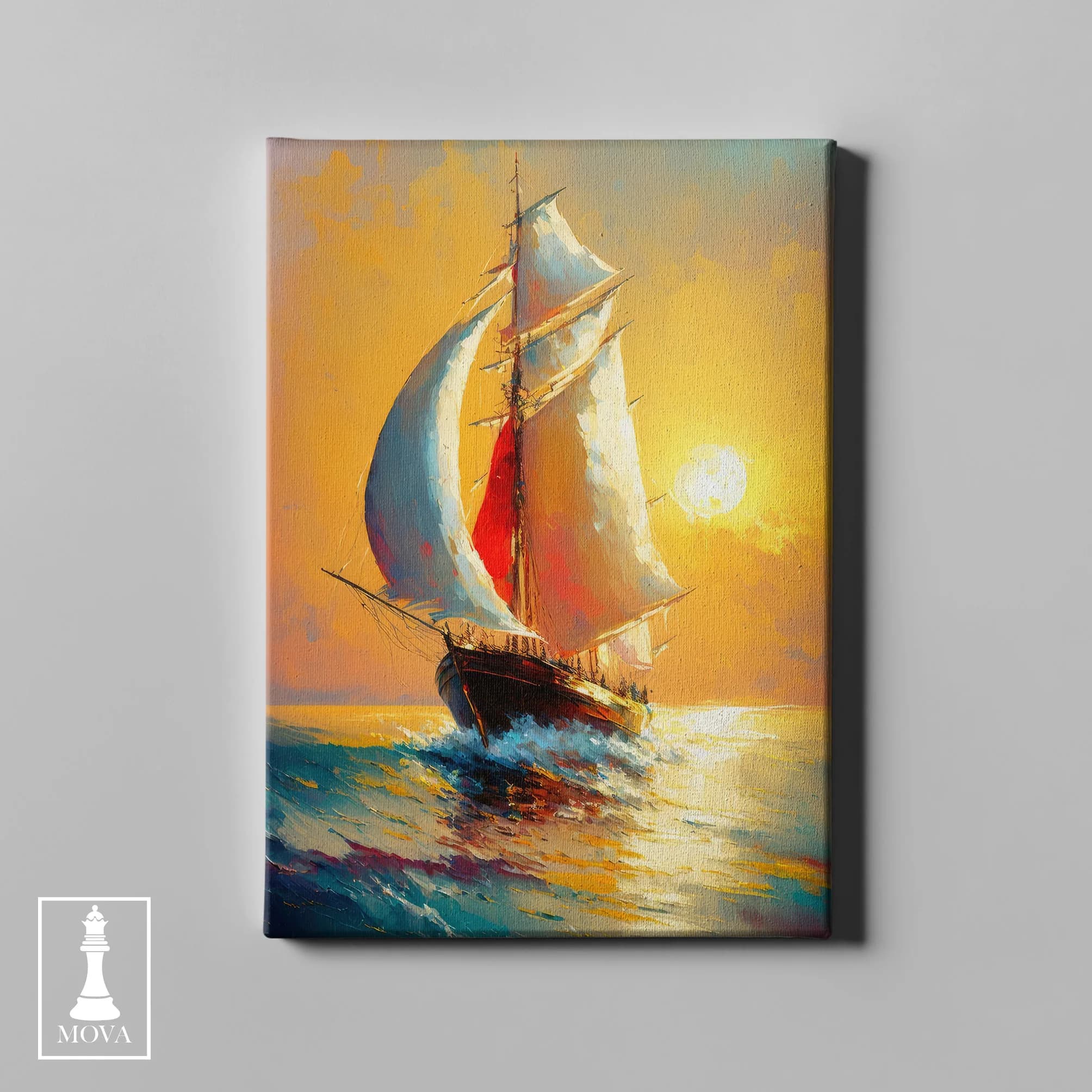 Sailer Sailing Ocean artwork preview 2