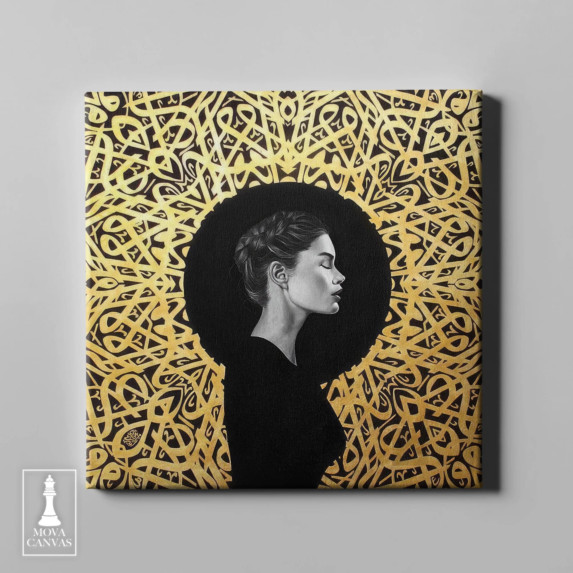 Black Gold Woman artwork preview 2