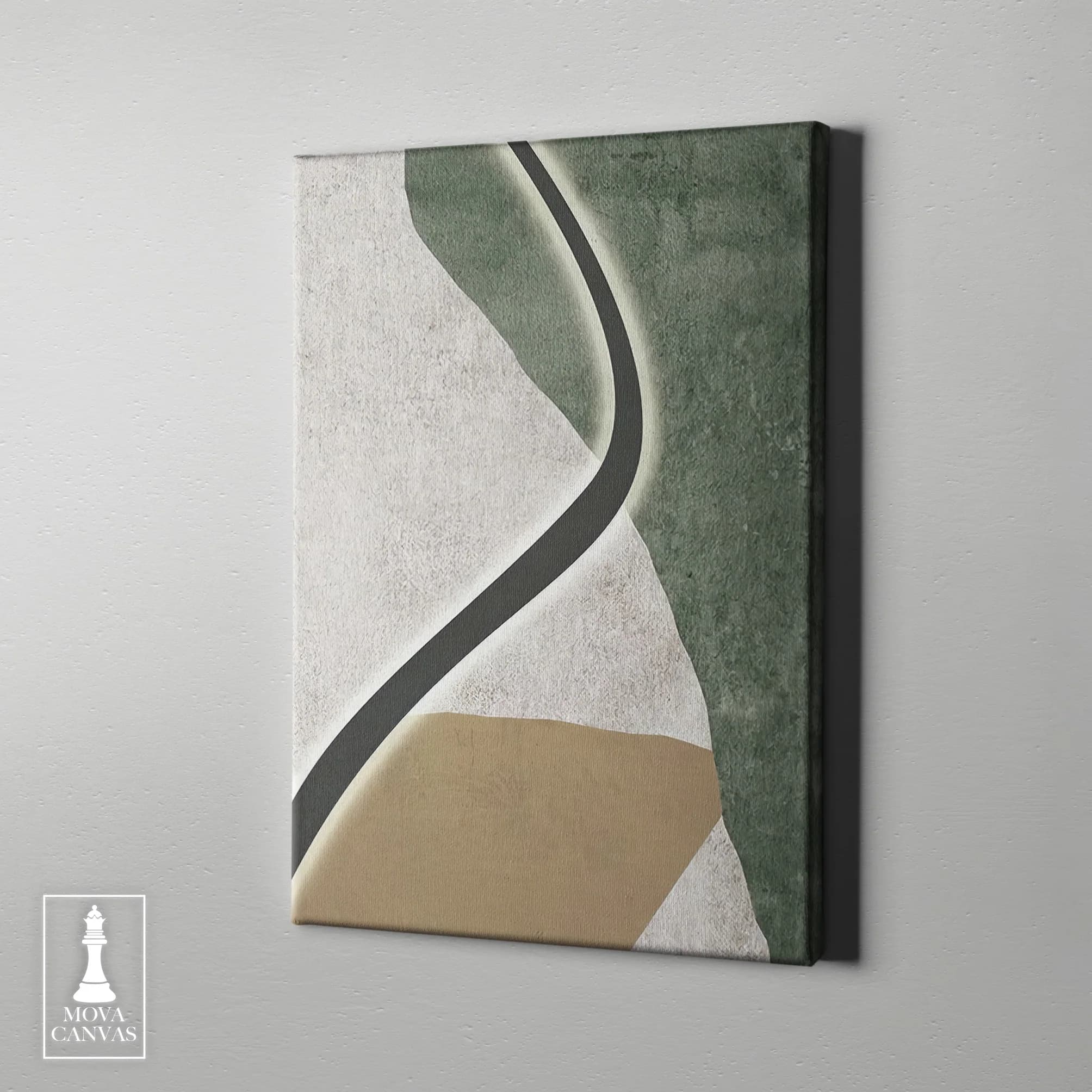 Green White Background artwork preview 4