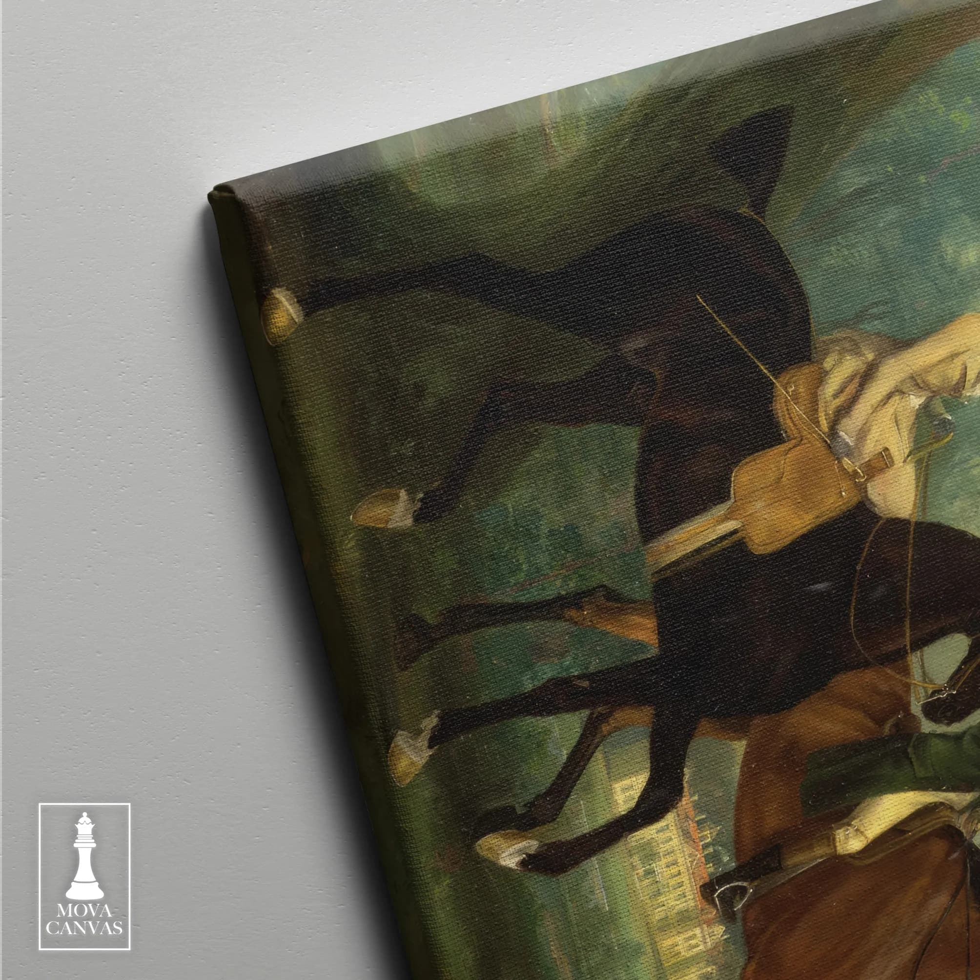 Two Men Horses artwork preview 3