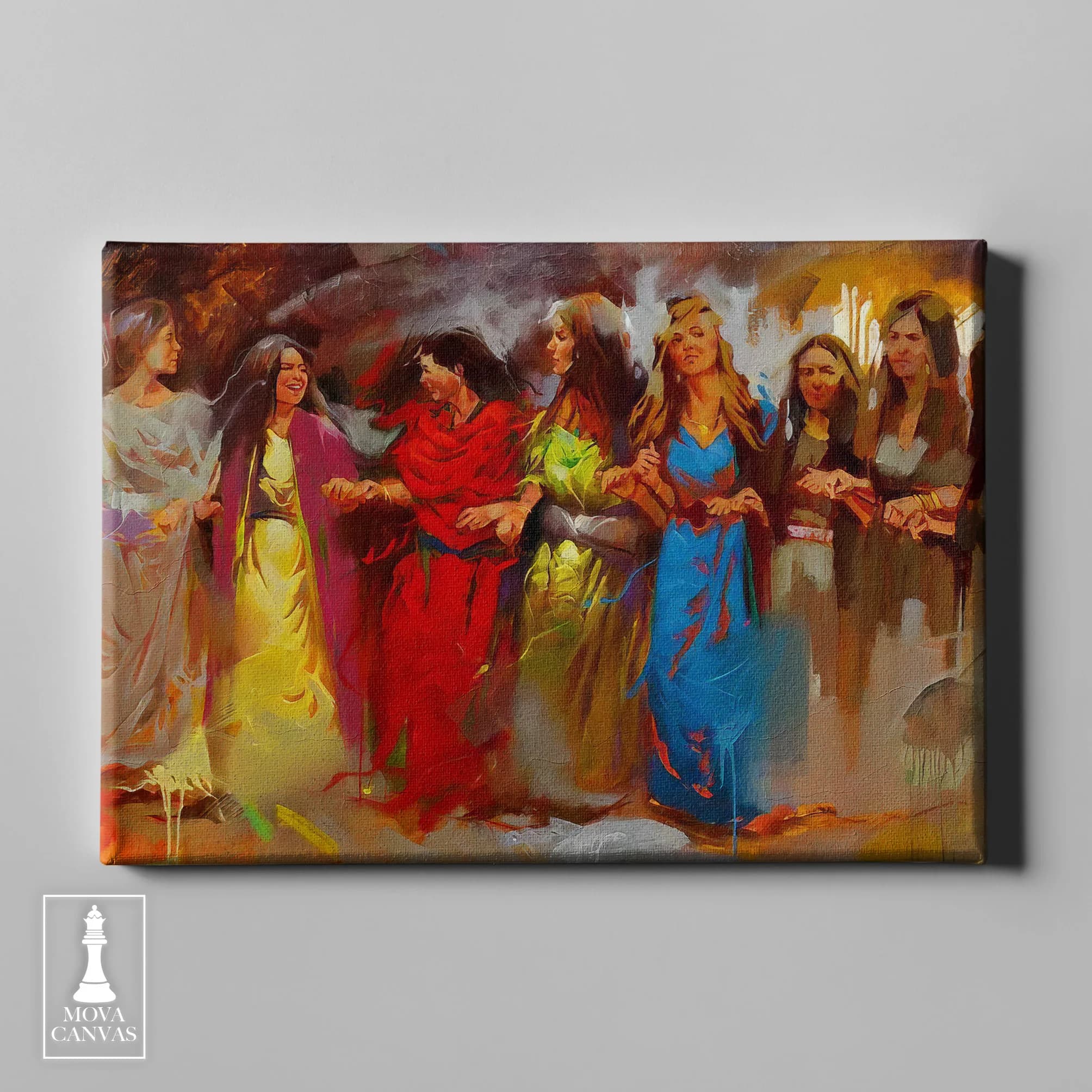 Group Women Dancing artwork preview 2