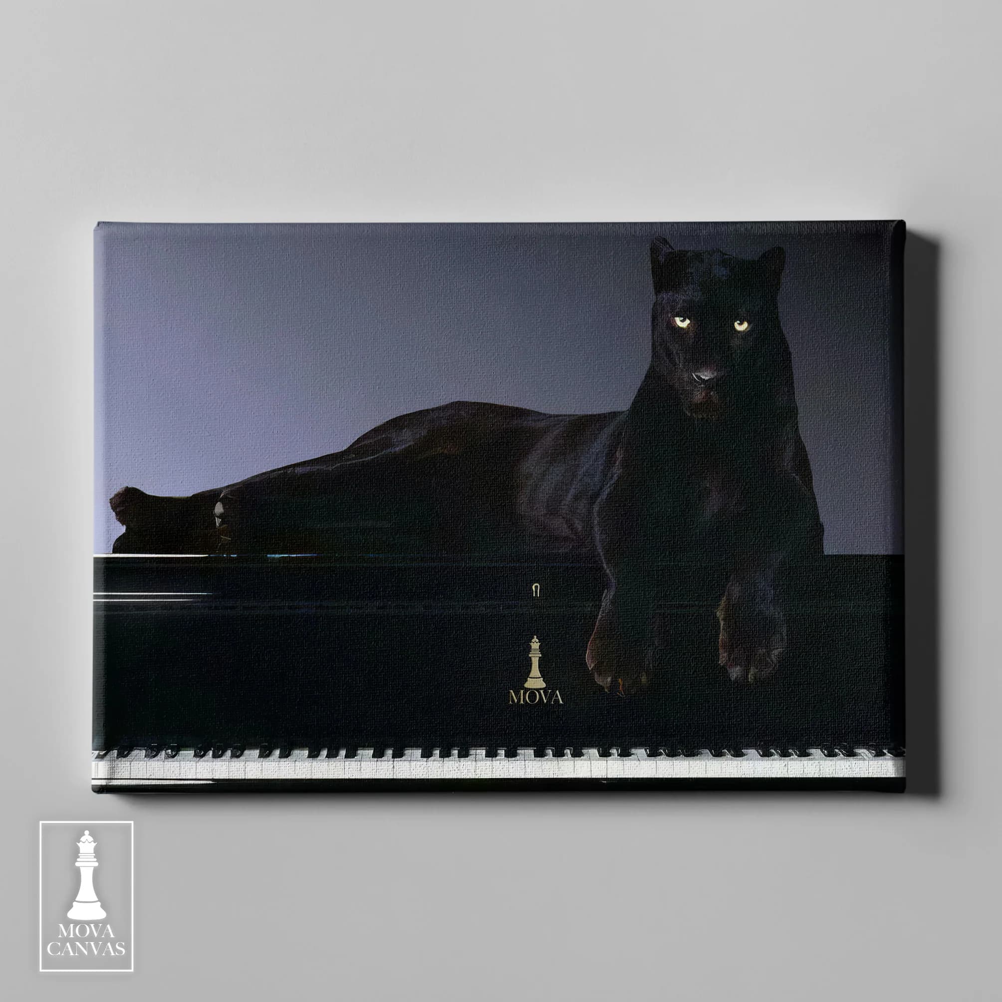 Black Cat Sitting artwork preview 4