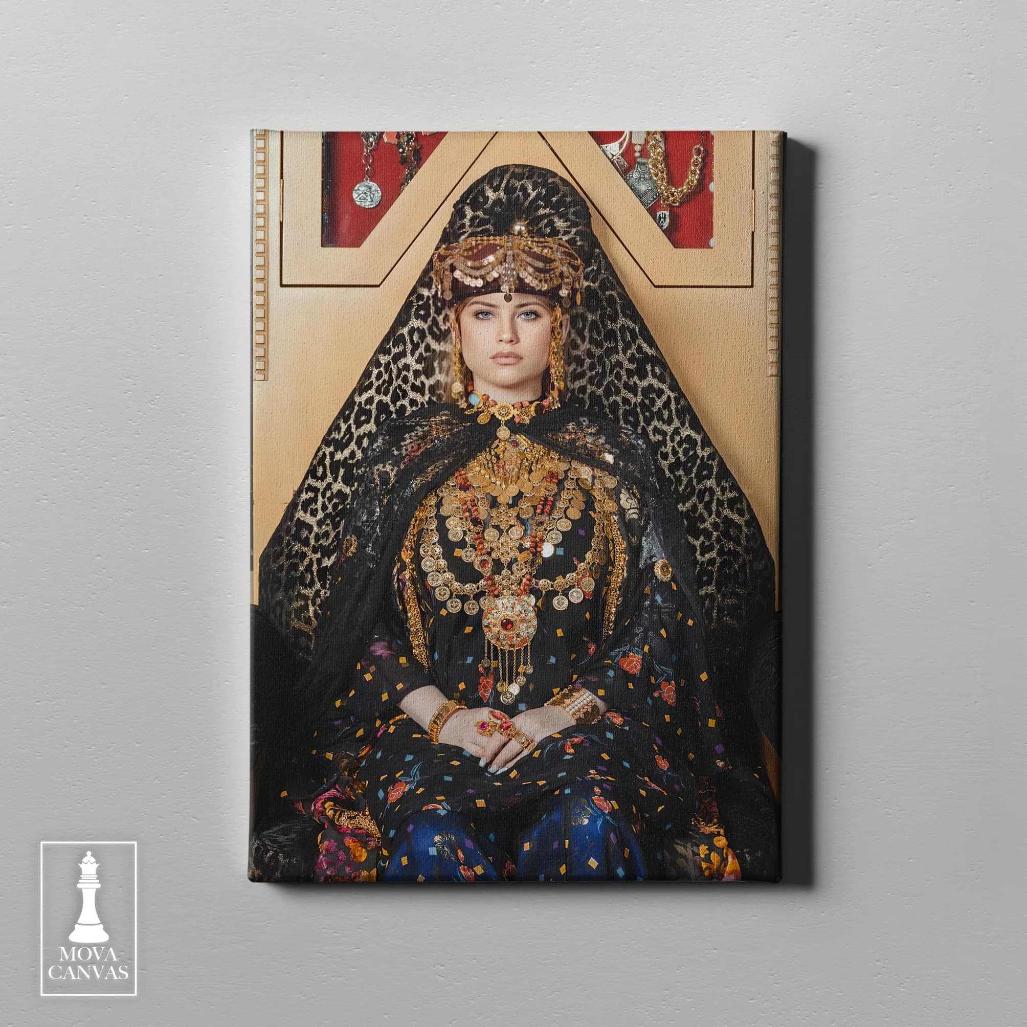 Woman Black Dress 221 artwork preview 2