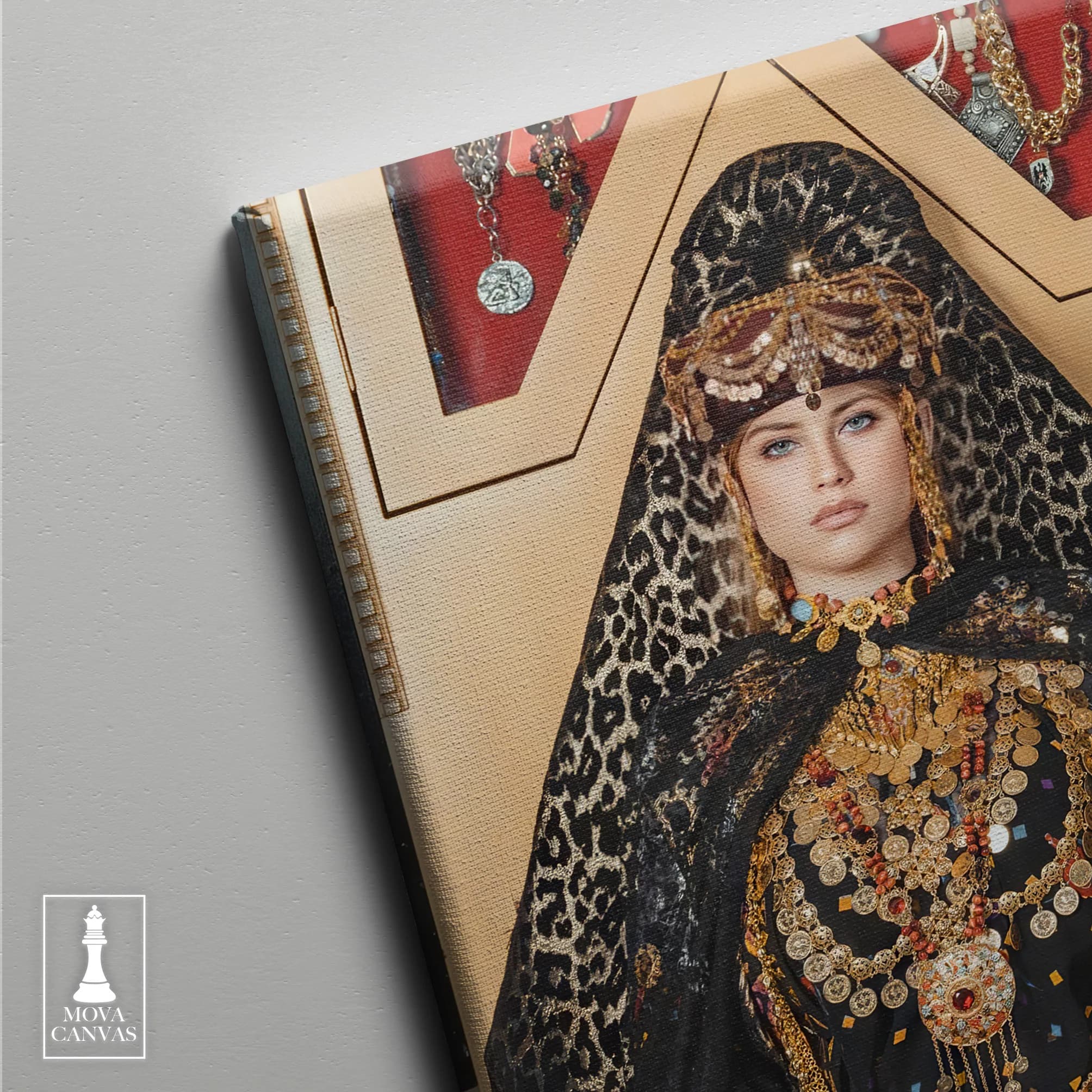 Woman Black Dress 221 artwork preview 4
