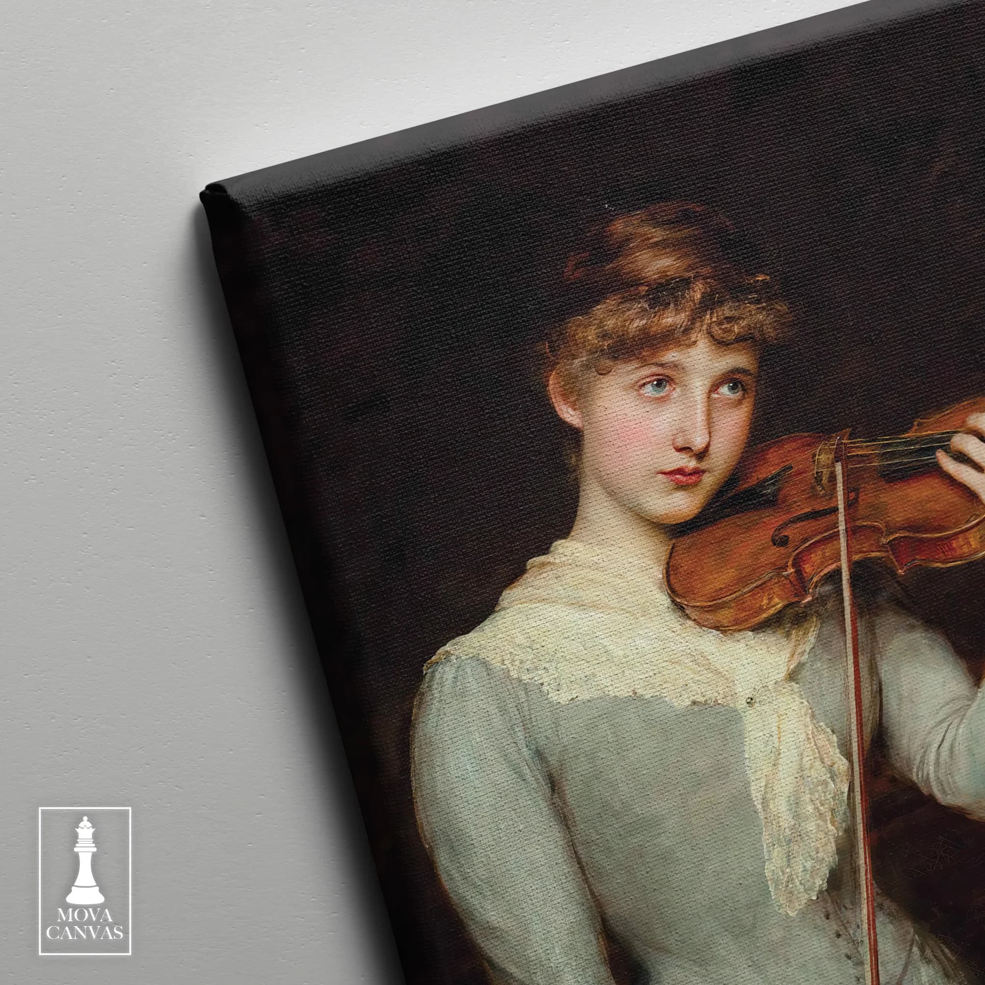 Woman Playing Violin artwork preview 3