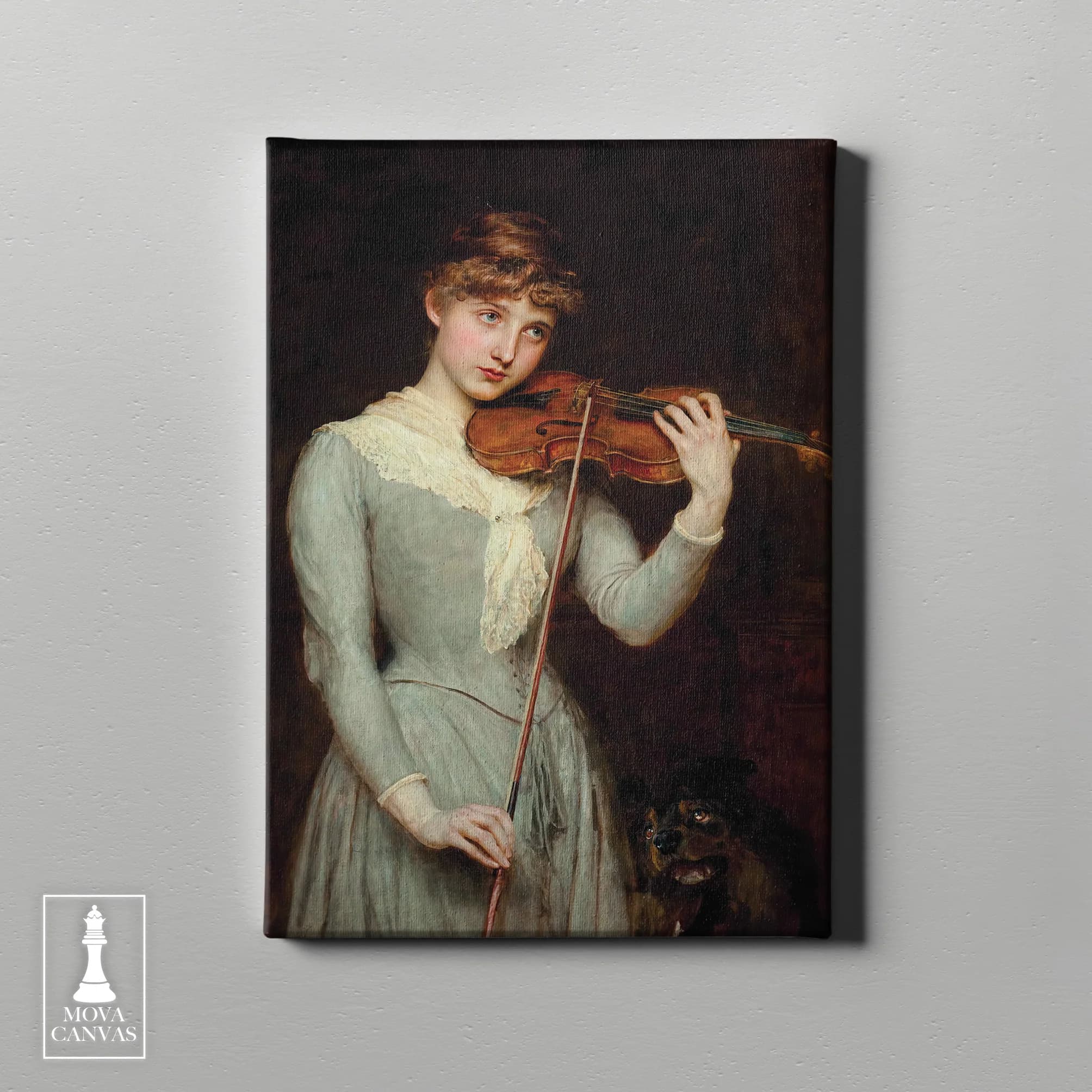 Woman Playing Violin artwork preview 4