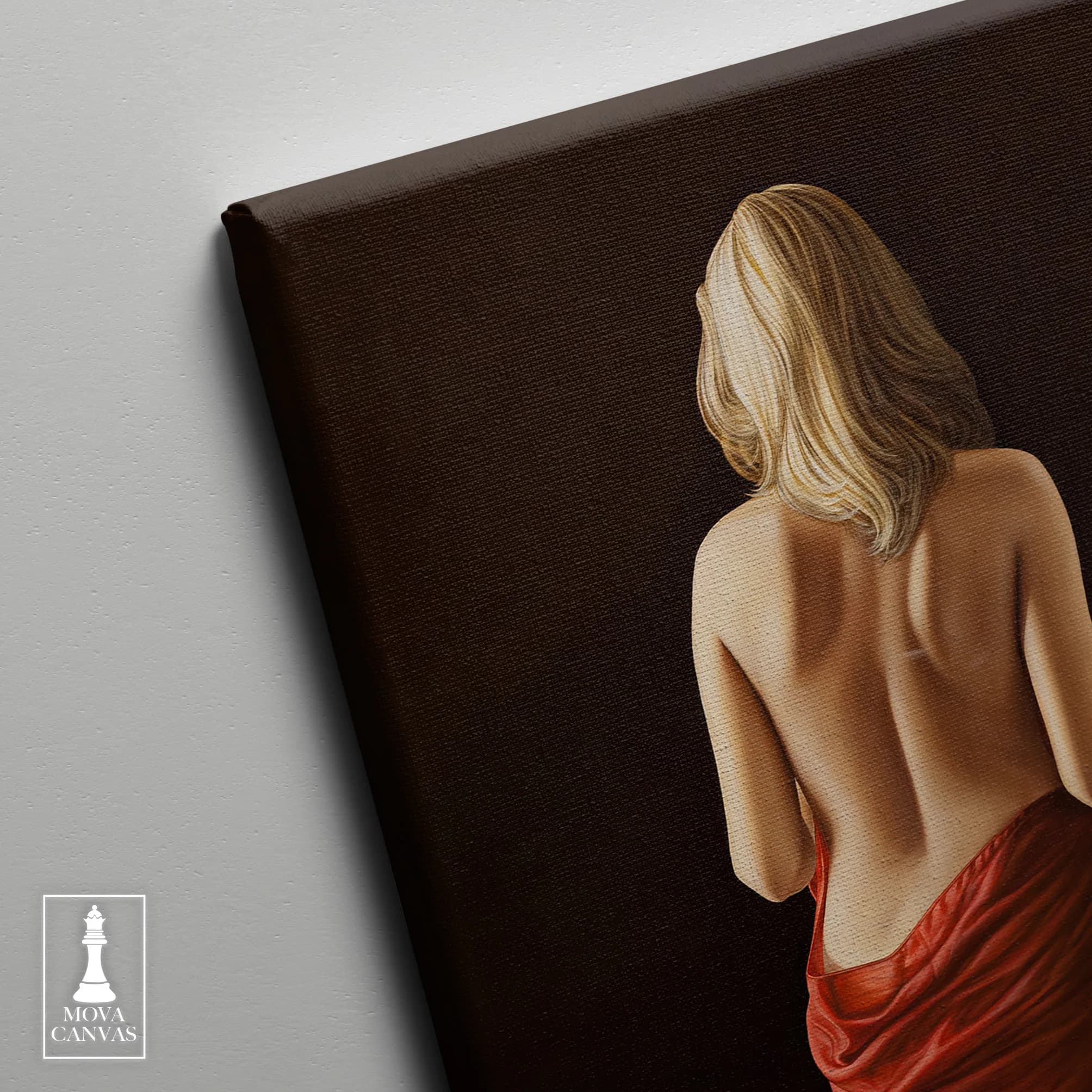 Woman Red Dress 228 artwork preview 2