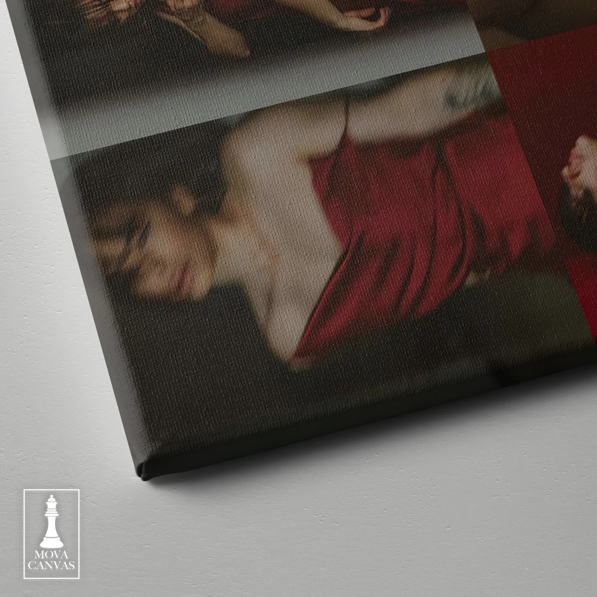 Woman Red Dress 235 artwork preview 3