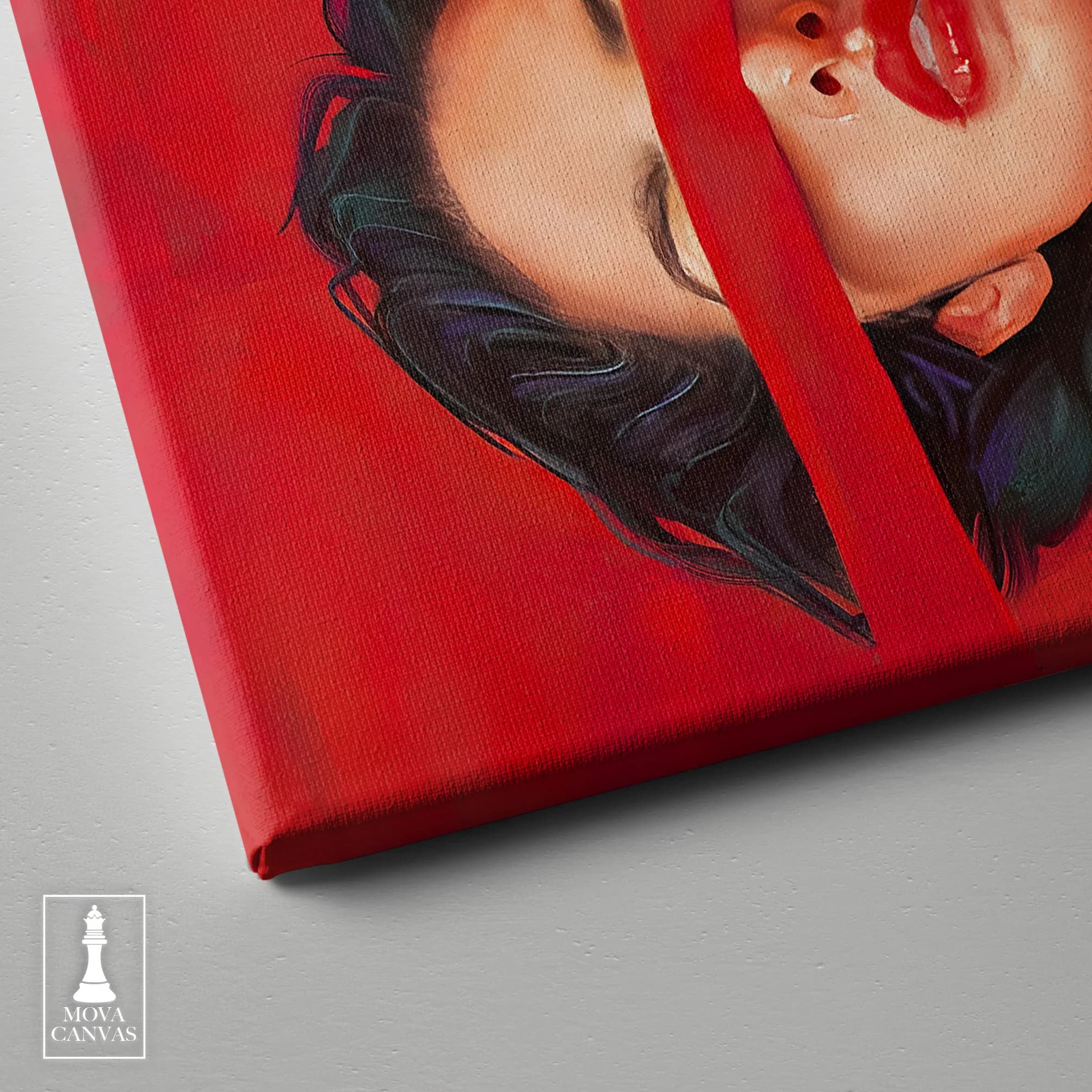 Woman Red Blind artwork preview 3