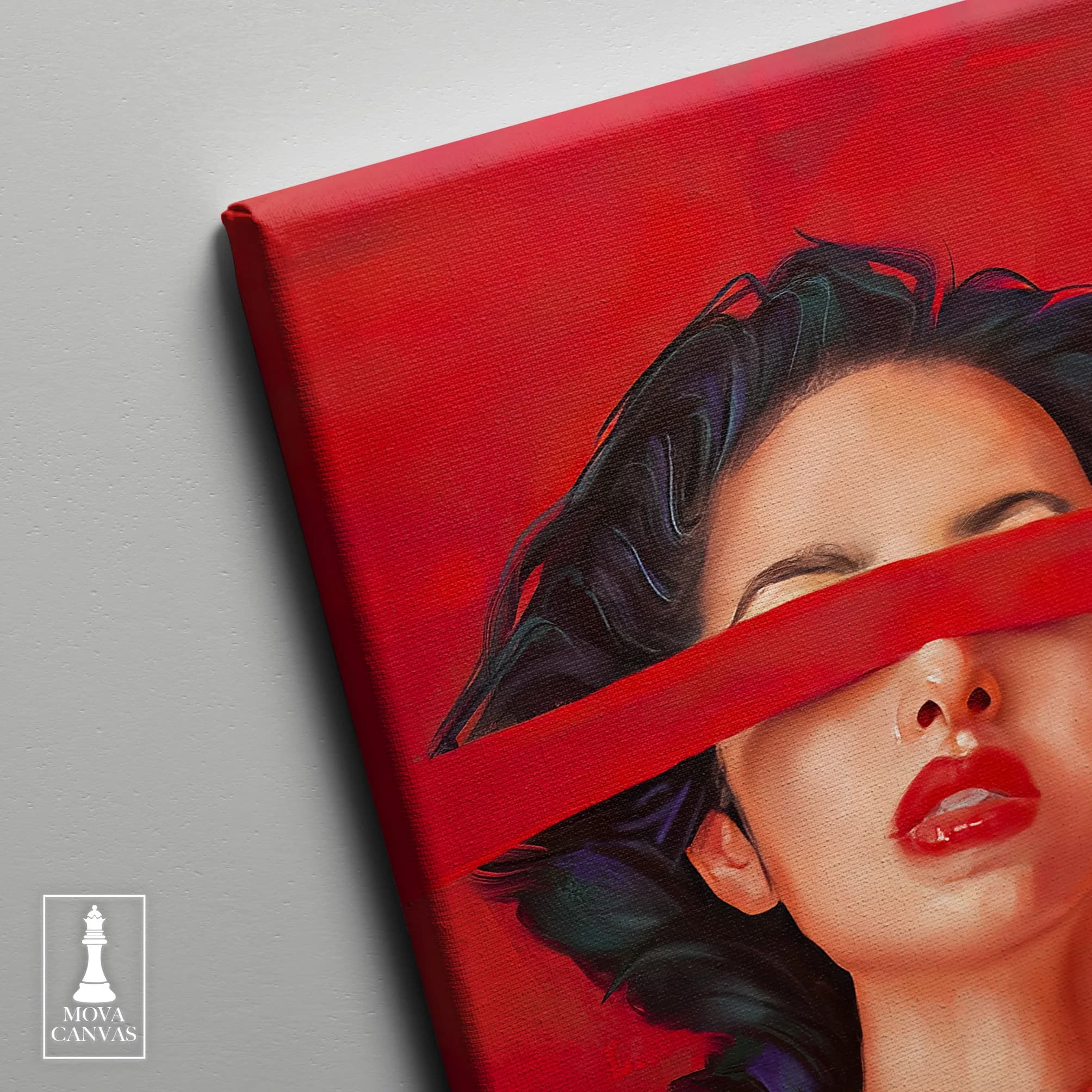 Woman Red Blind artwork preview 4
