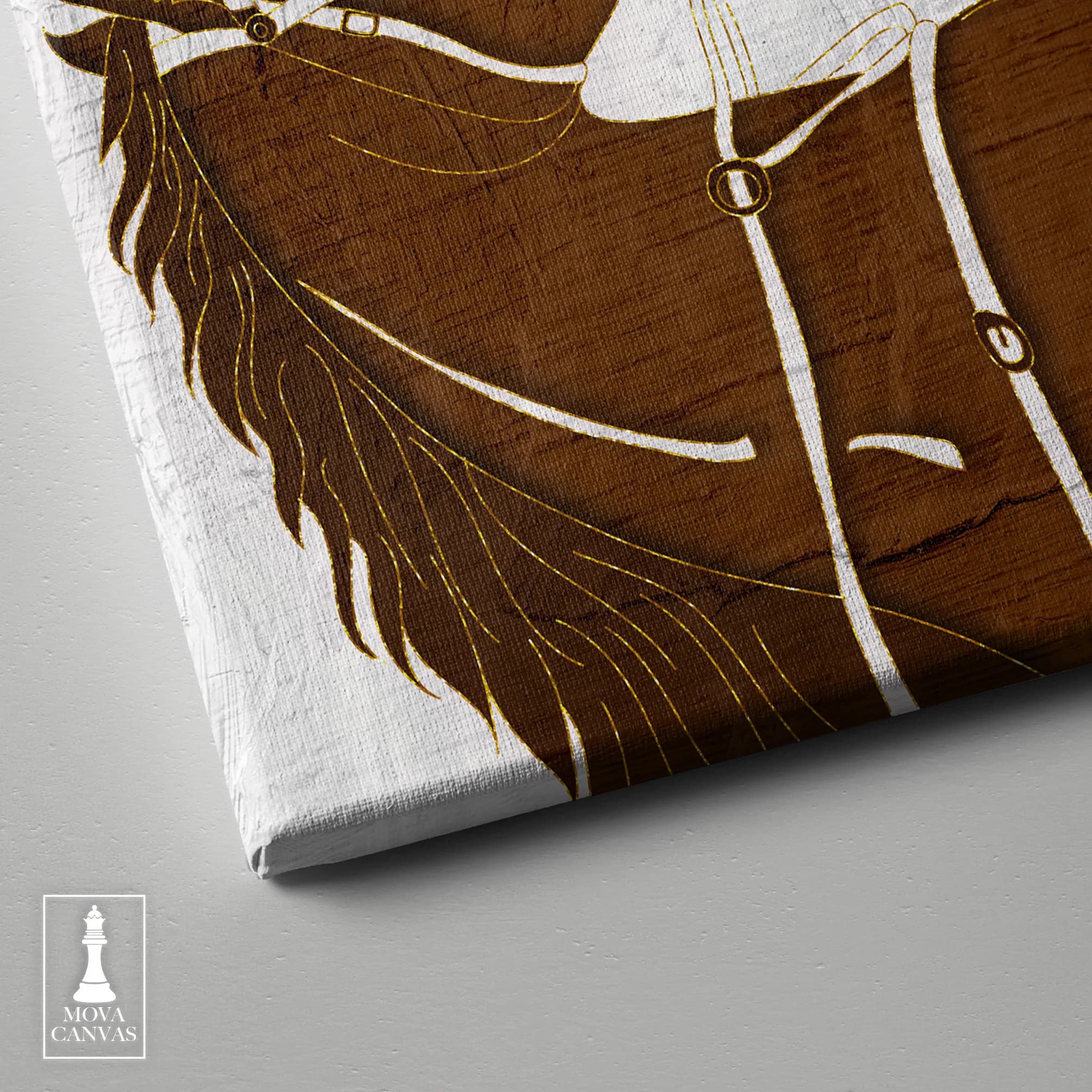 Brown Horse Running artwork preview 3