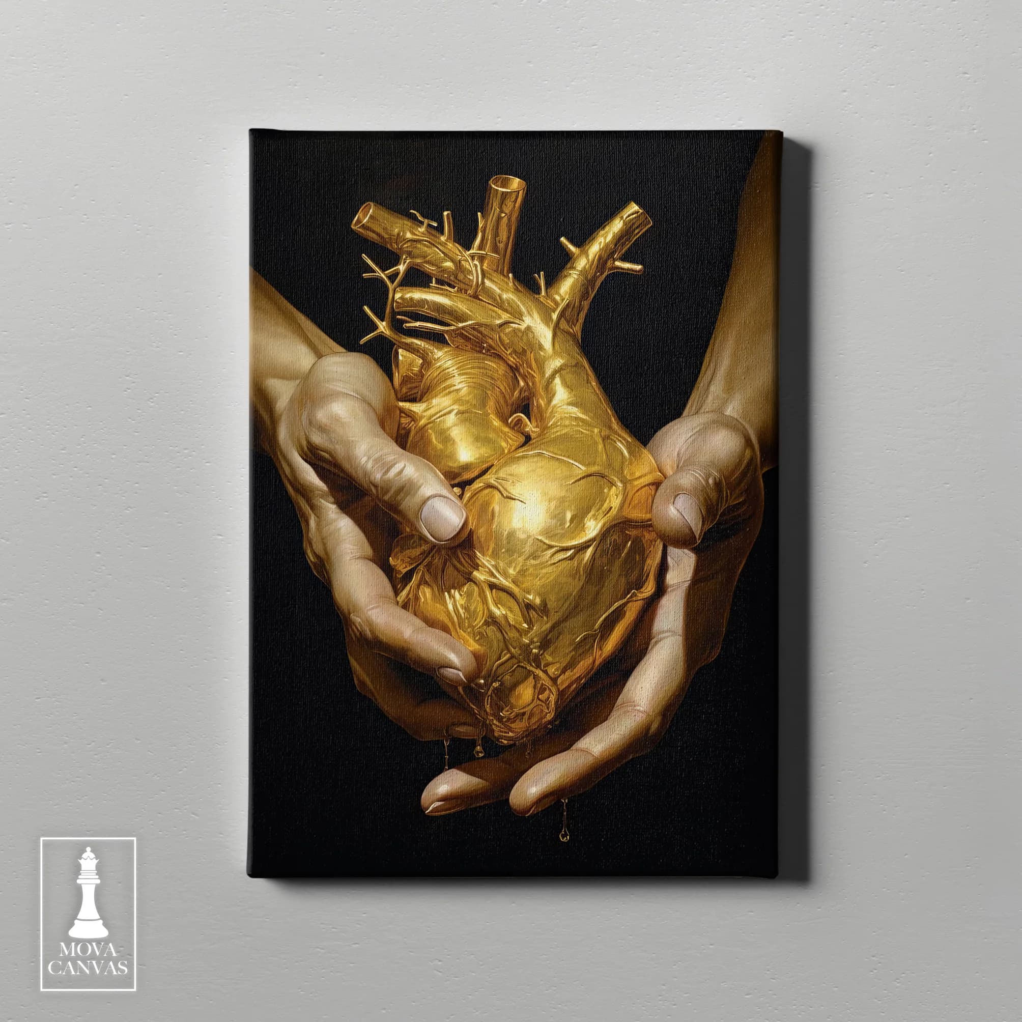 Gold Heart Black artwork preview 2
