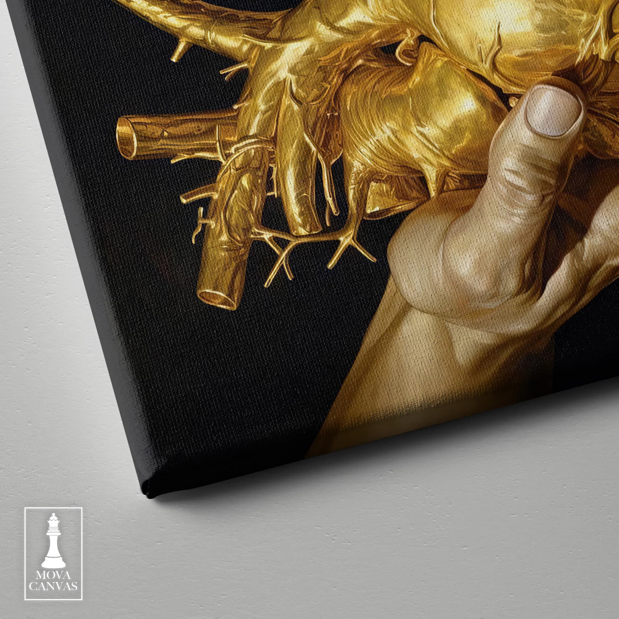 Gold Heart Black artwork preview 3