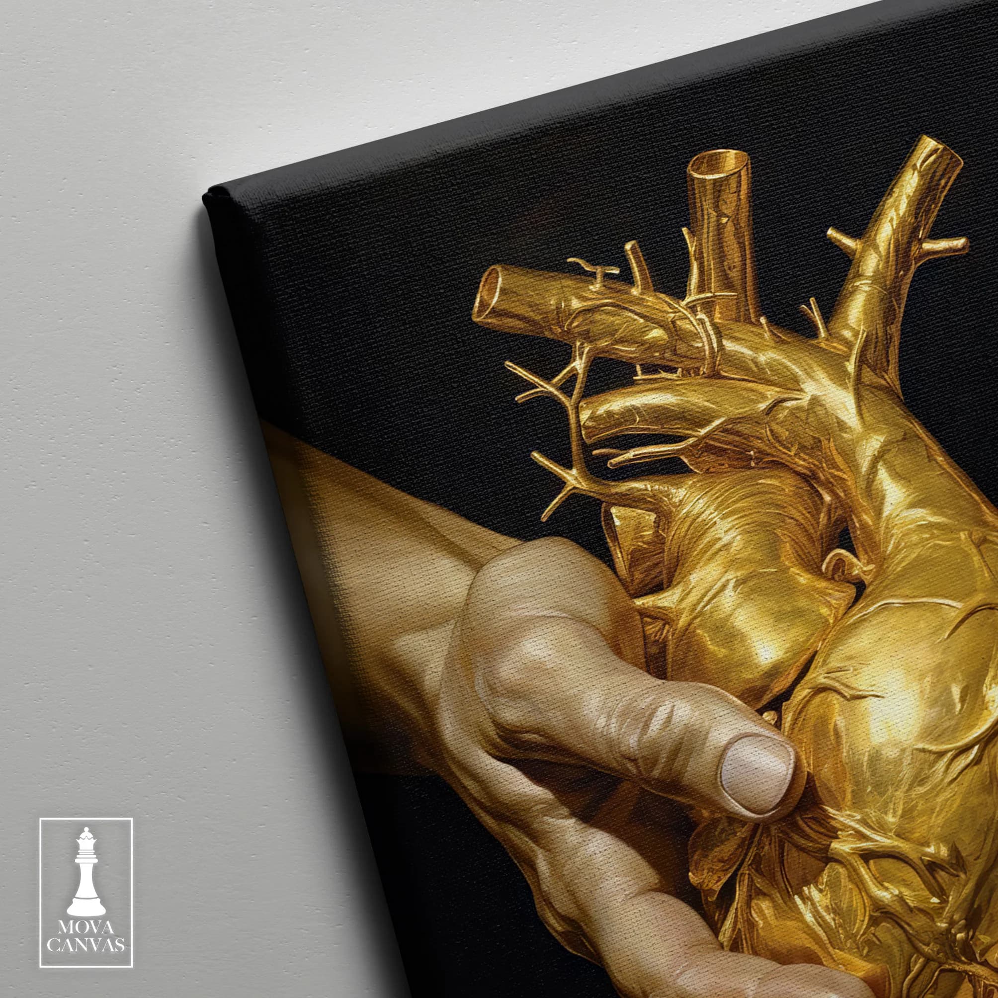 Gold Heart Black artwork preview 4
