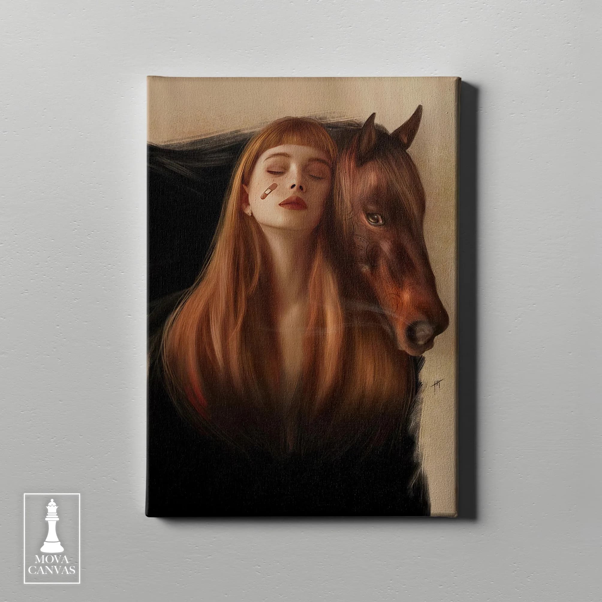 Woman Horse artwork preview 4