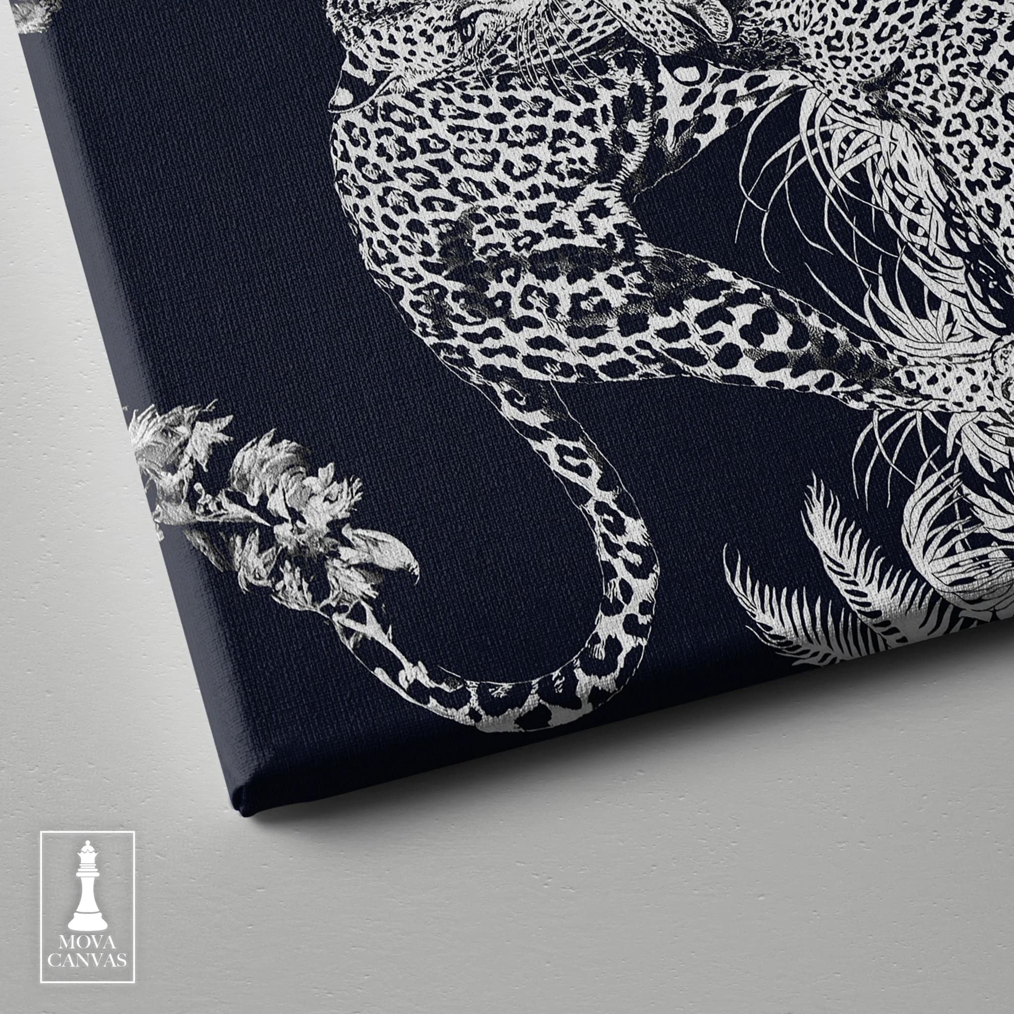 Black White Leopard 264 artwork preview 3