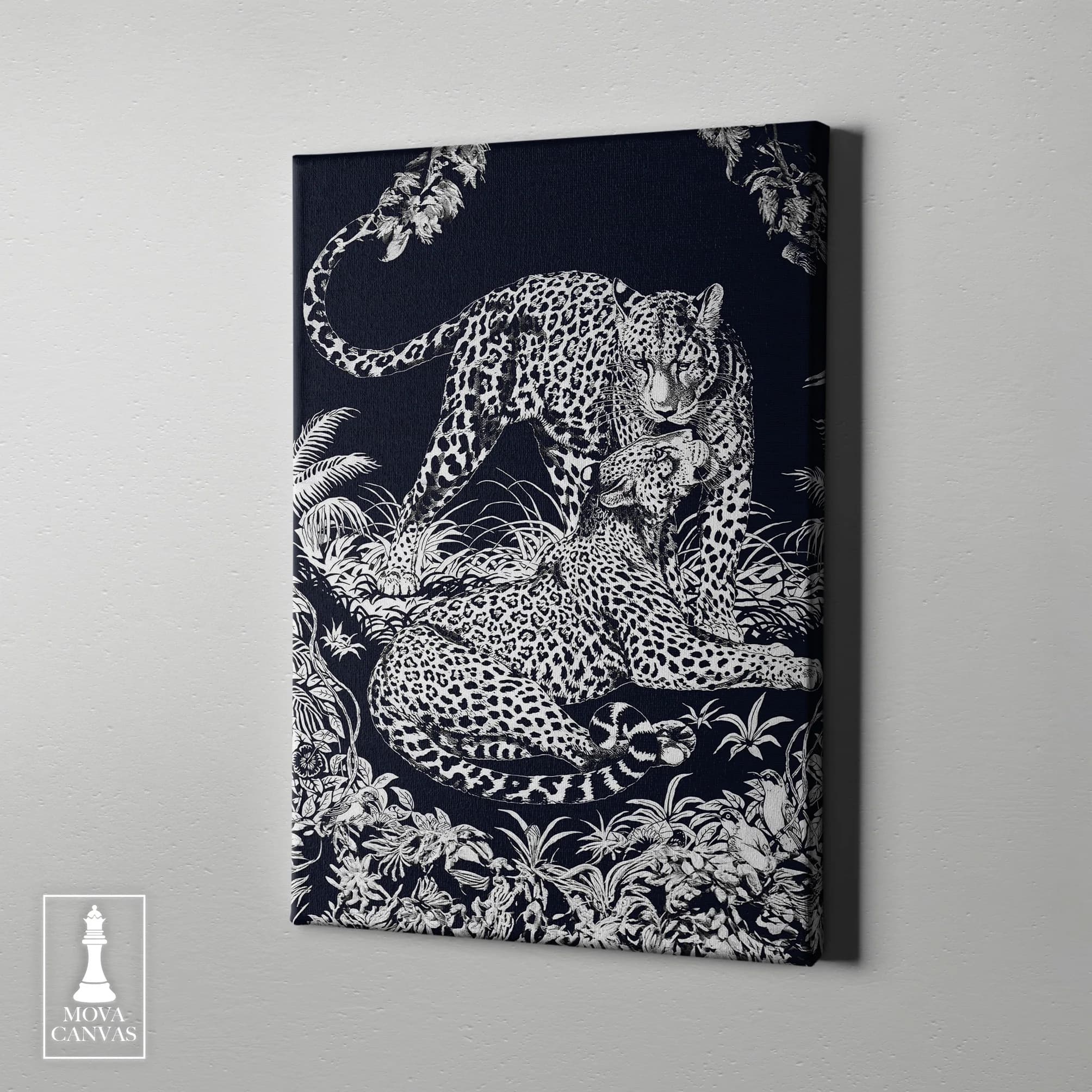 Black White Leopard 264 artwork preview 4