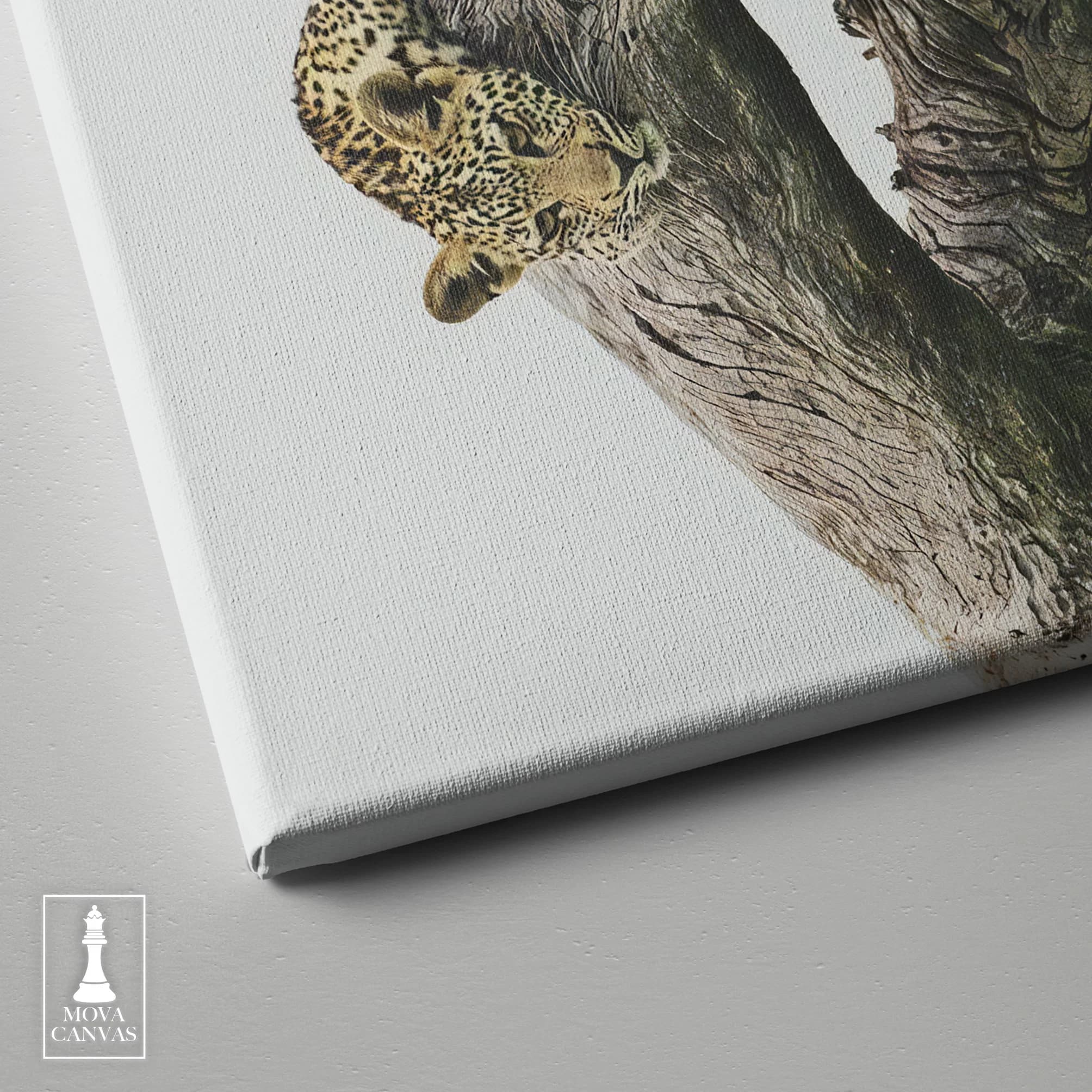 Leopard Sitting Tree artwork preview 3