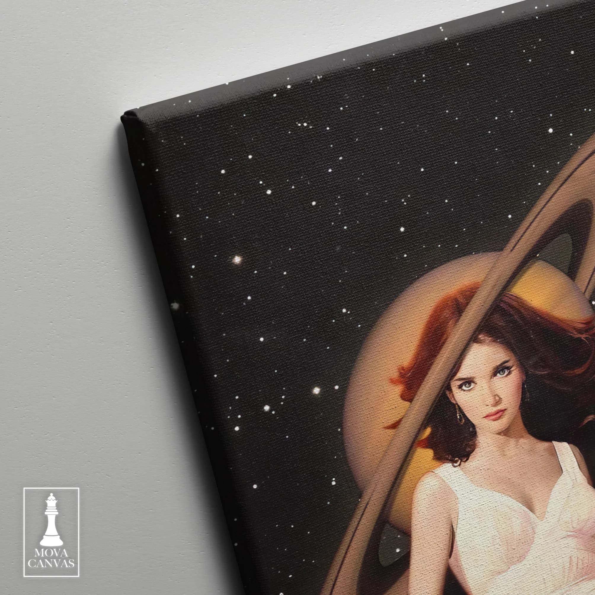 Woman Pink Dress artwork preview 2