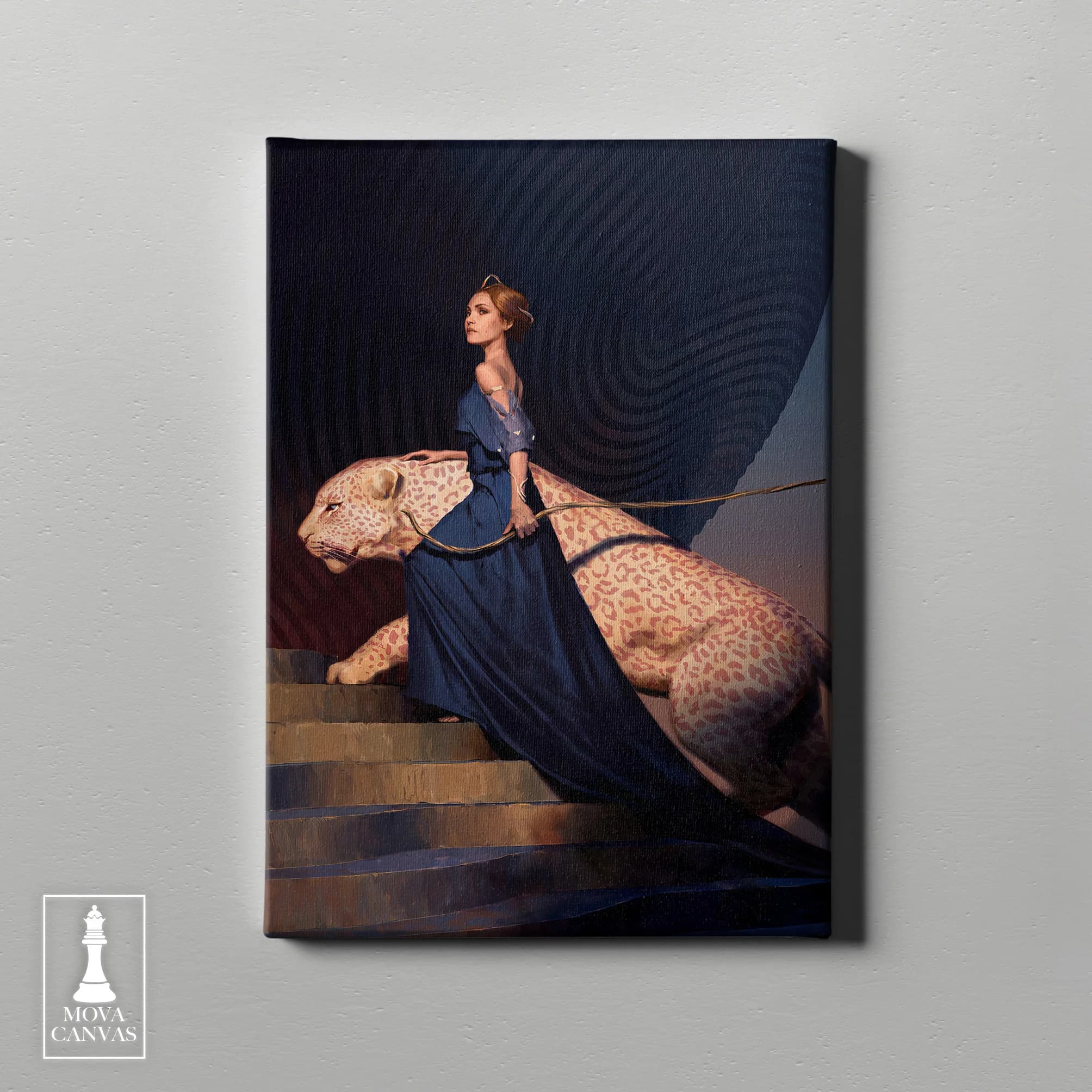 Woman Riding Horse artwork preview 2