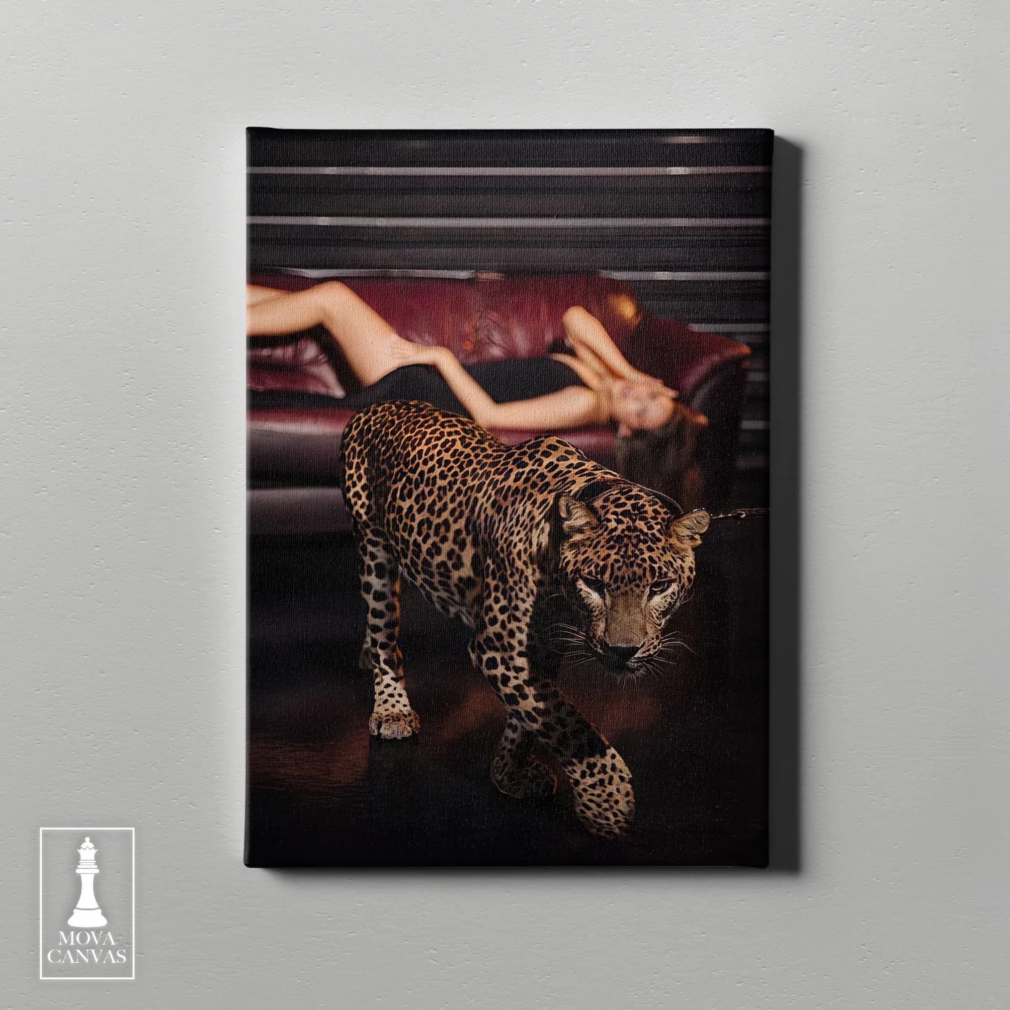Leopard Walking Floor artwork preview 2