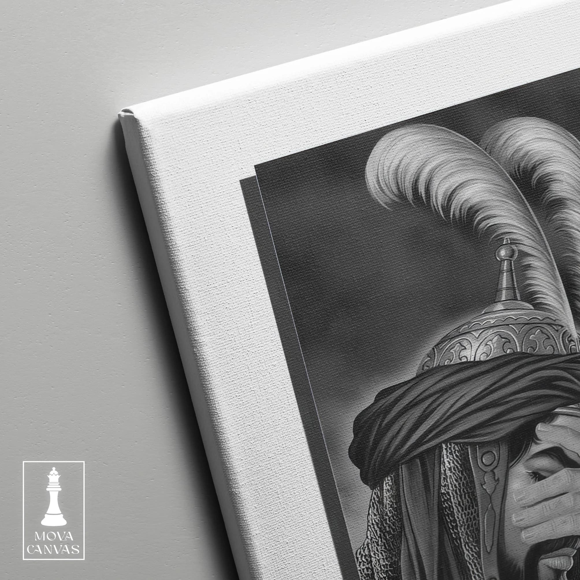 Black White Woman 307 artwork preview 4