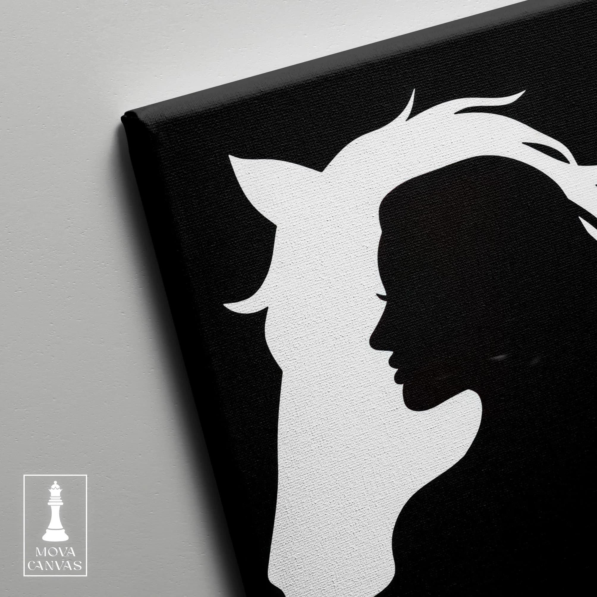 Black White Silhouette artwork preview 2