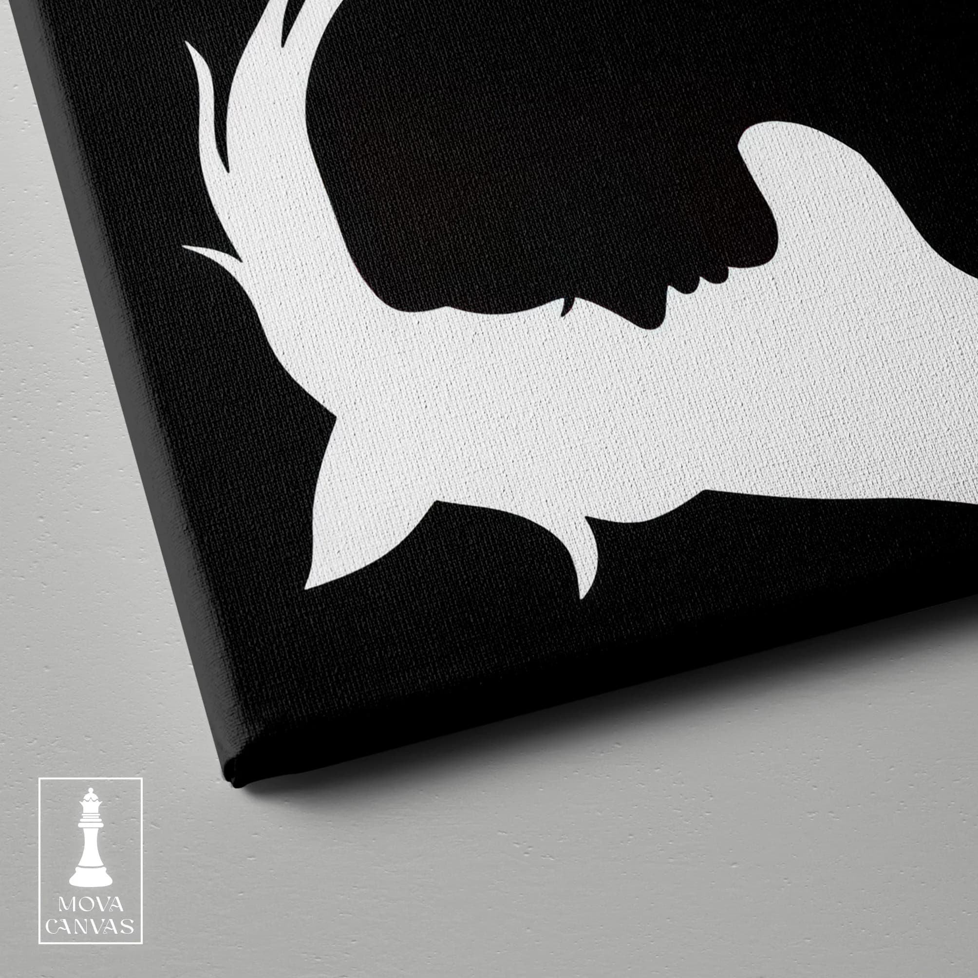 Black White Silhouette artwork preview 3