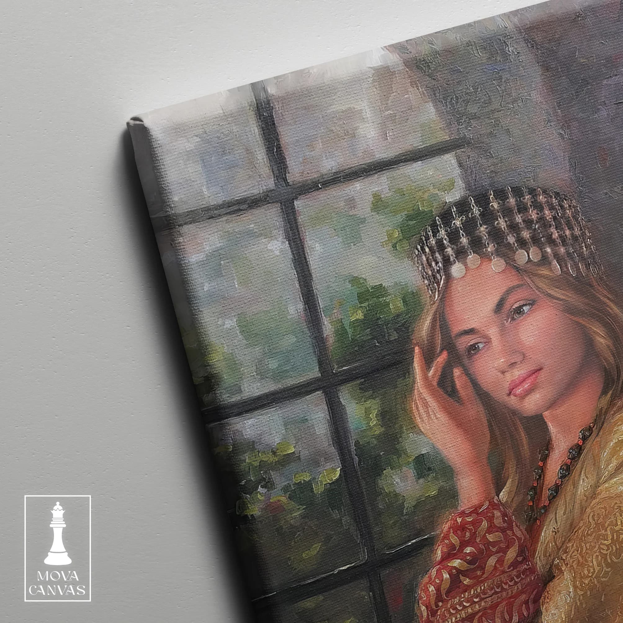 Woman Red Dress 311 artwork preview 2