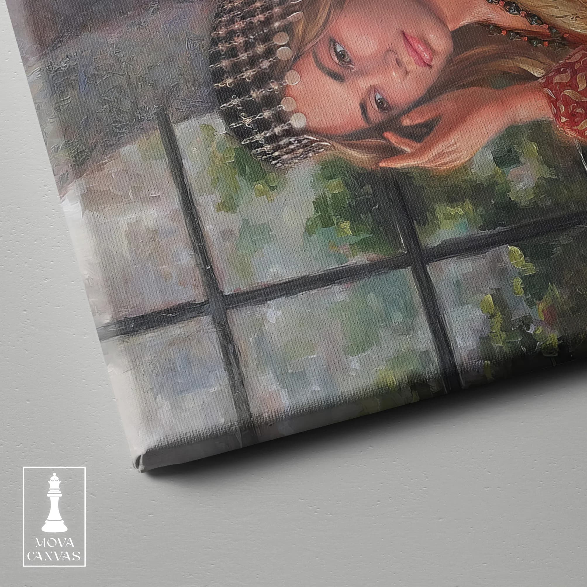 Woman Red Dress 311 artwork preview 3