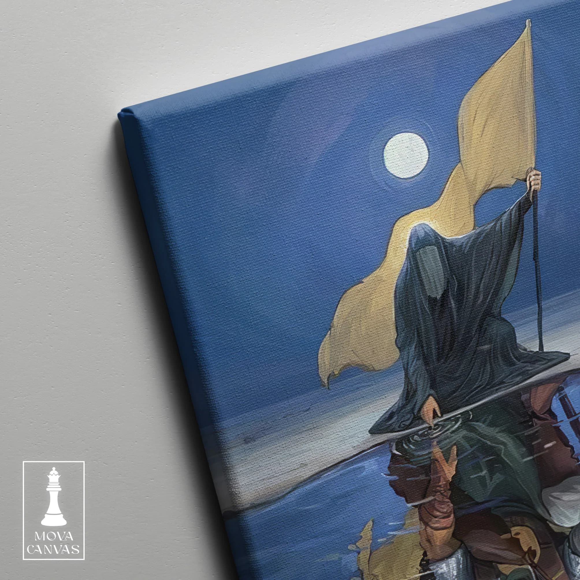 Man Boat Moon artwork preview 4