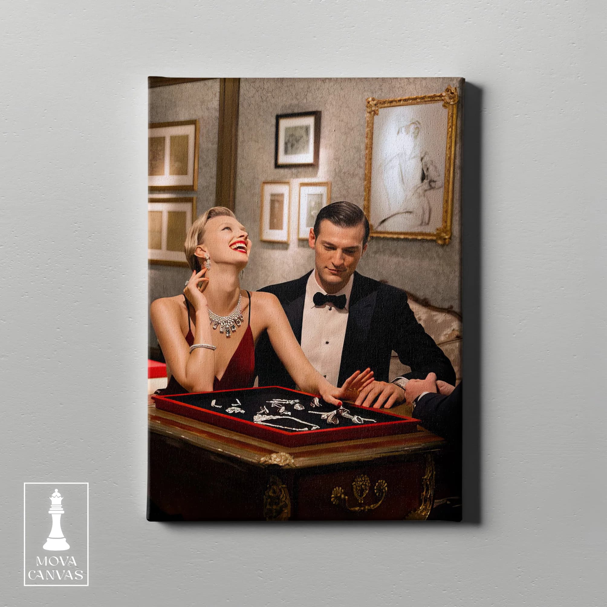 Man Woman Sitting artwork preview 4